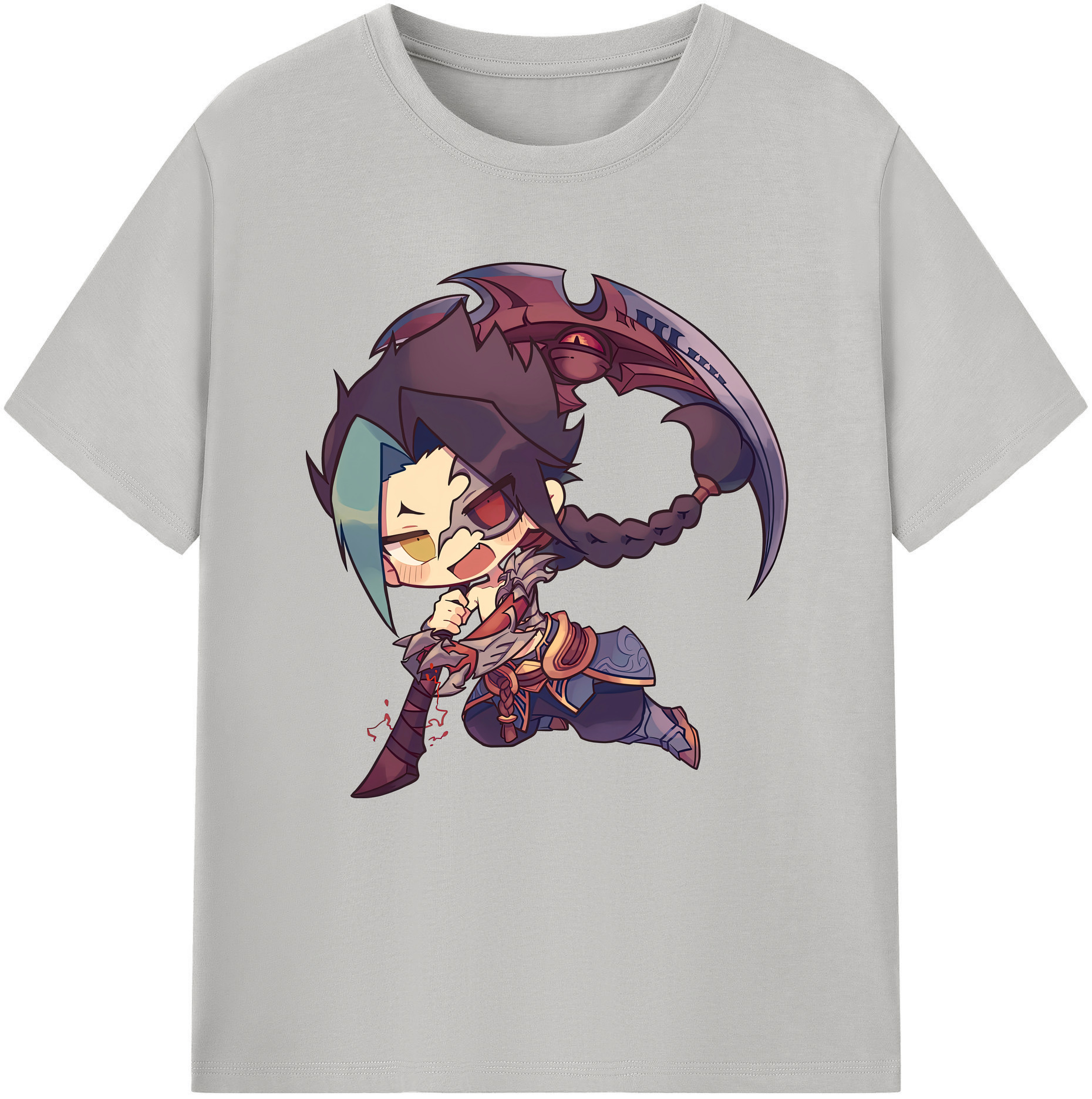 （画像用） リーグ・オブ・レジェンド League of Legends LOL レディースカジュアルプリントTシャツ（綿100％）
