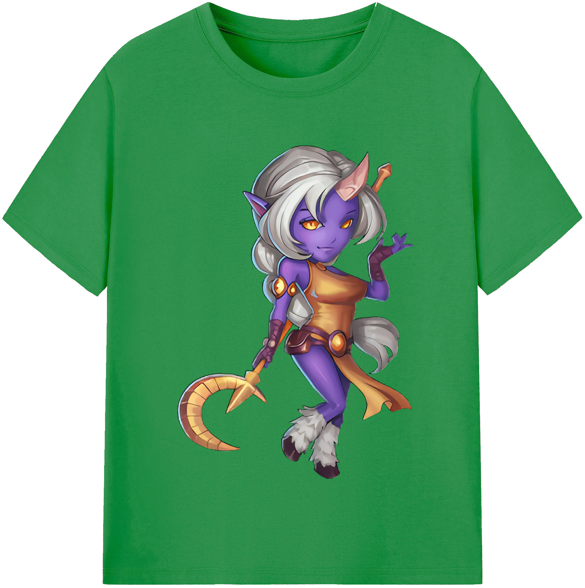 （画像用） リーグ・オブ・レジェンド League of Legends LOL レディースカジュアルプリントTシャツ（綿100％）