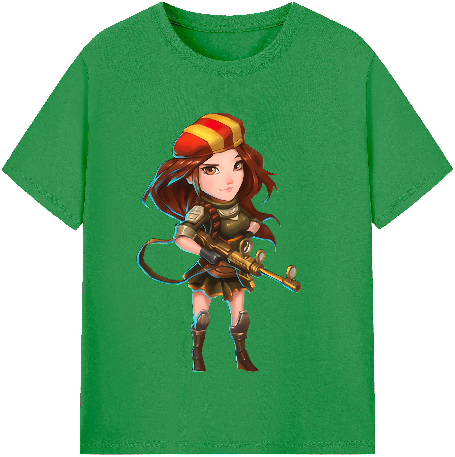 （画像用） リーグ・オブ・レジェンド League of Legends LOL レディースカジュアルプリントTシャツ（綿100％）