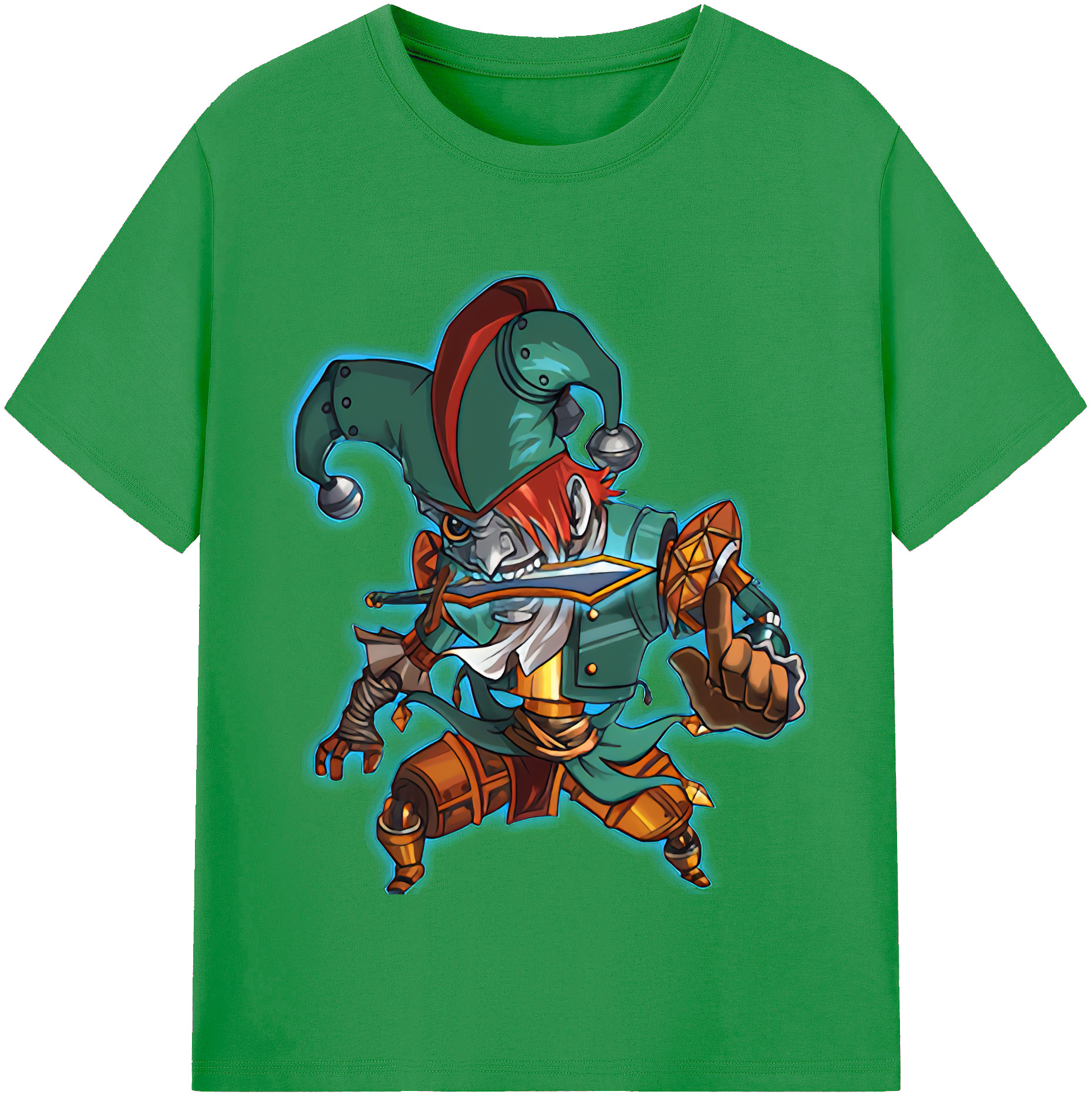 （画像用） リーグ・オブ・レジェンド League of Legends LOL レディースカジュアルプリントTシャツ（綿100％）