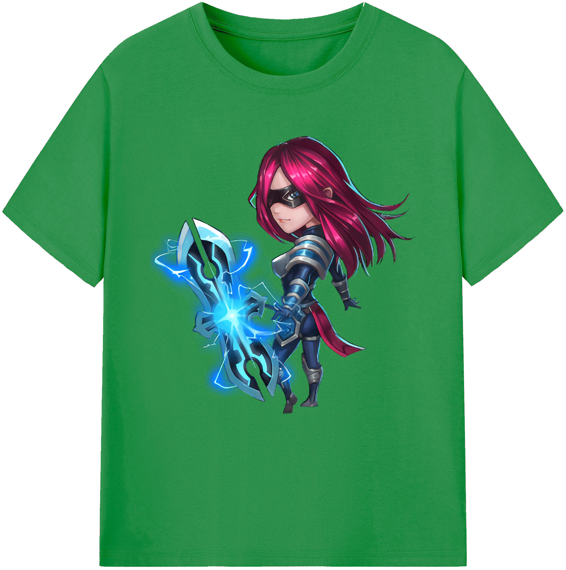 （画像用） リーグ・オブ・レジェンド League of Legends LOL レディースカジュアルプリントTシャツ（綿100％）