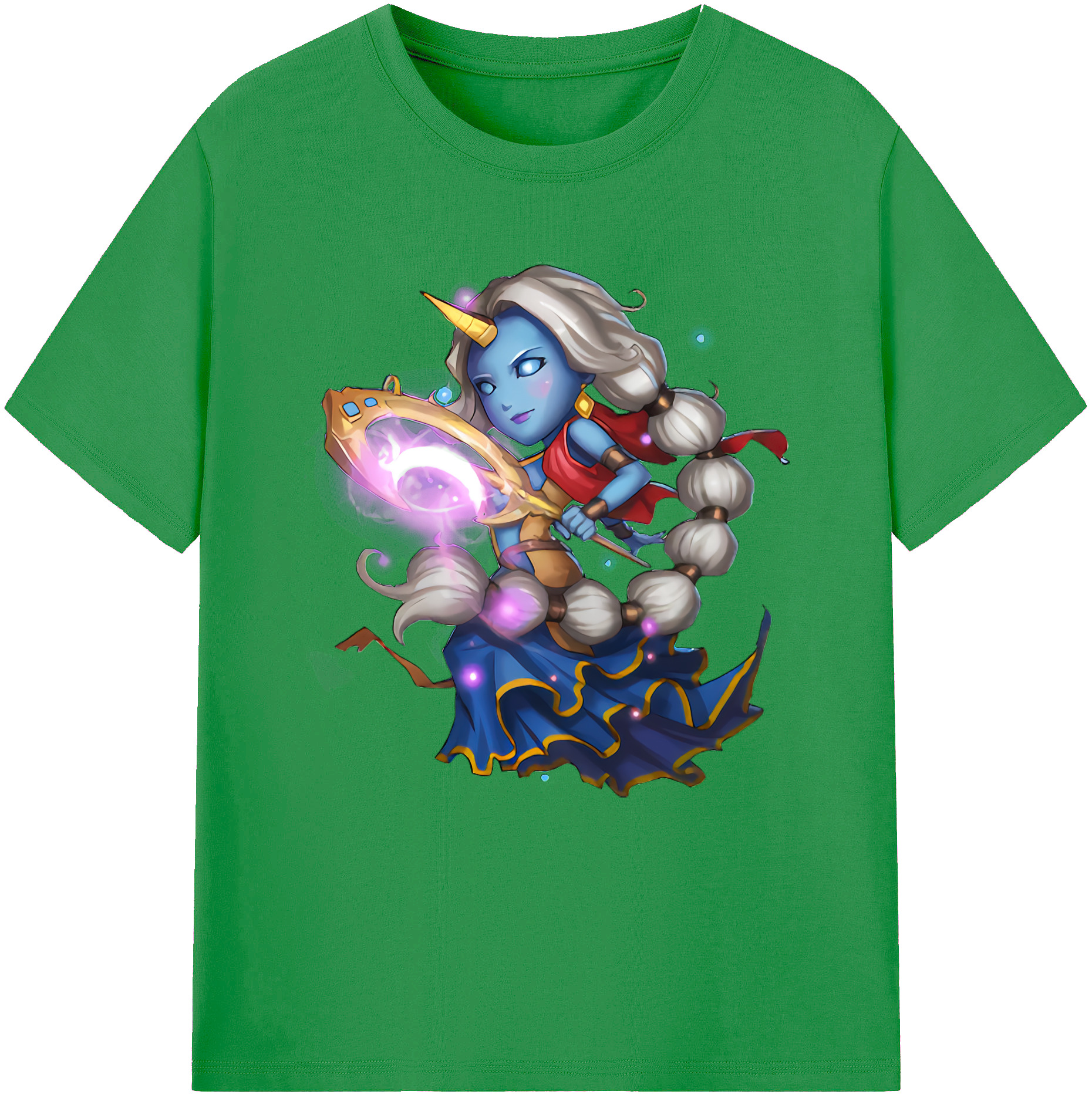 （画像用） リーグ・オブ・レジェンド League of Legends LOL レディースカジュアルプリントTシャツ（綿100％）