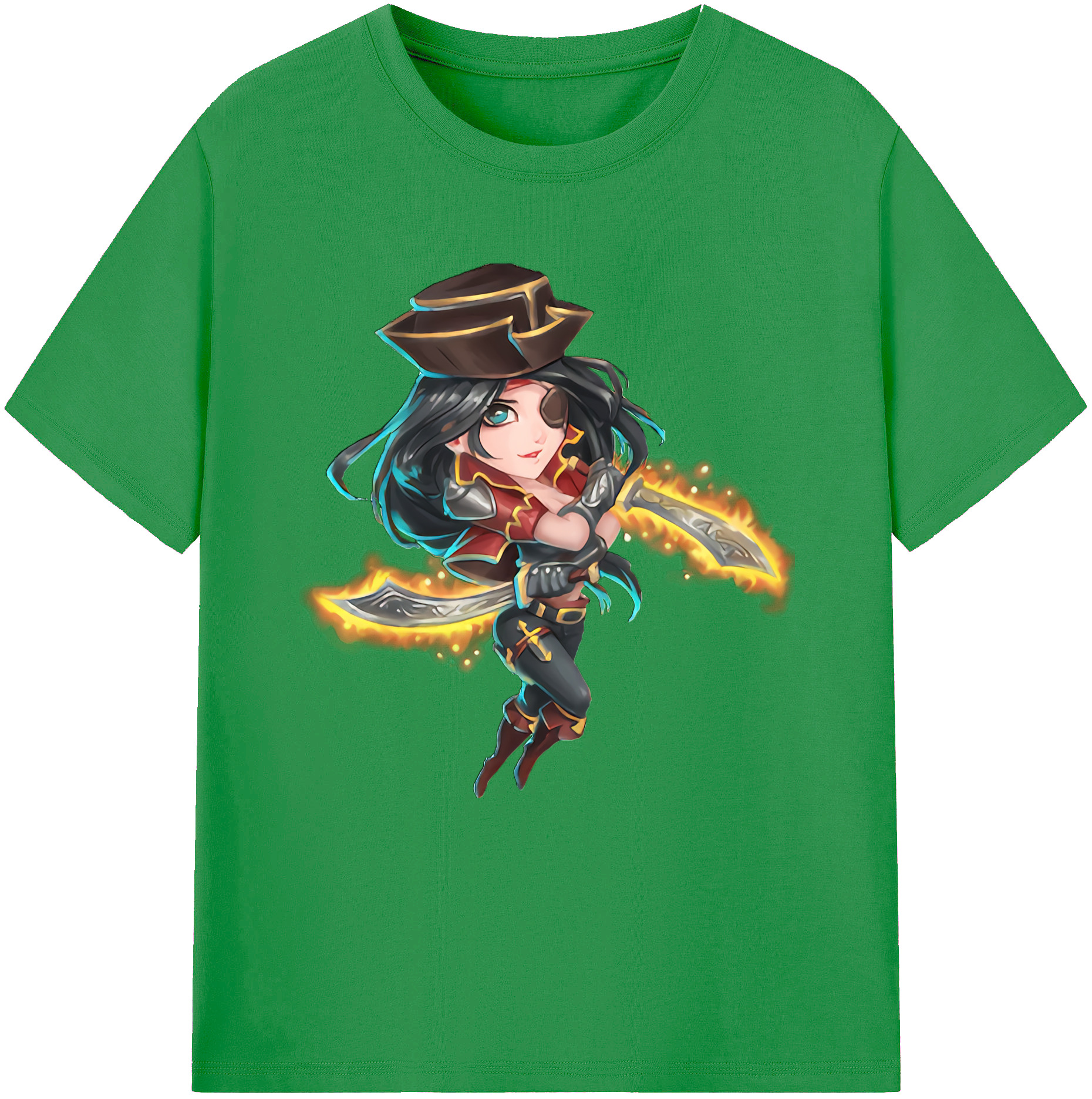 （画像用） リーグ・オブ・レジェンド League of Legends LOL レディースカジュアルプリントTシャツ（綿100％）