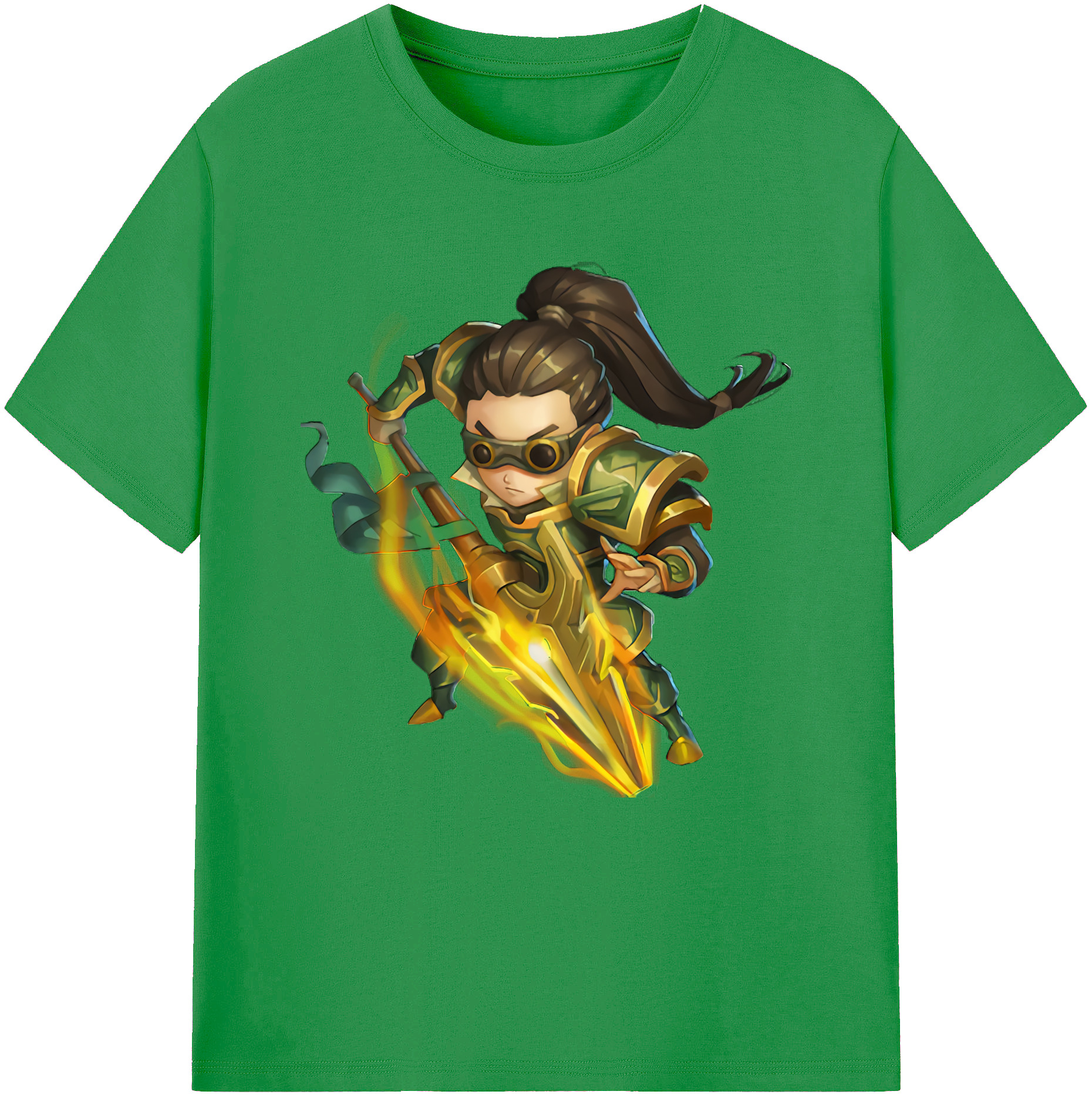 （画像用） リーグ・オブ・レジェンド League of Legends LOL レディースカジュアルプリントTシャツ（綿100％）