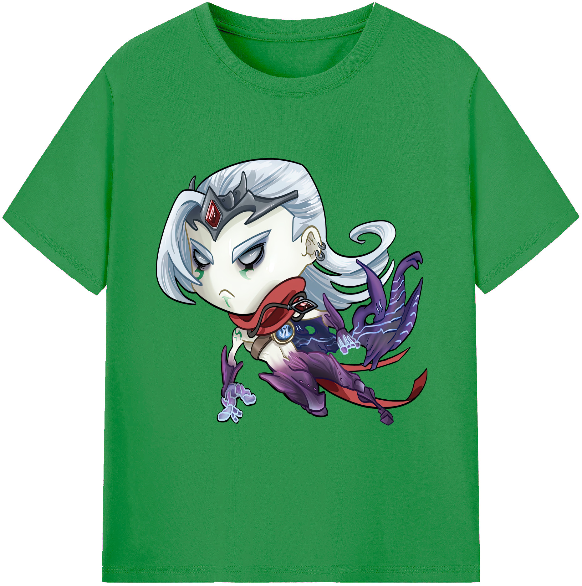 リーグ・オブ・レジェンド League of Legends LOL レディースカジュアルプリントTシャツ（綿100％）