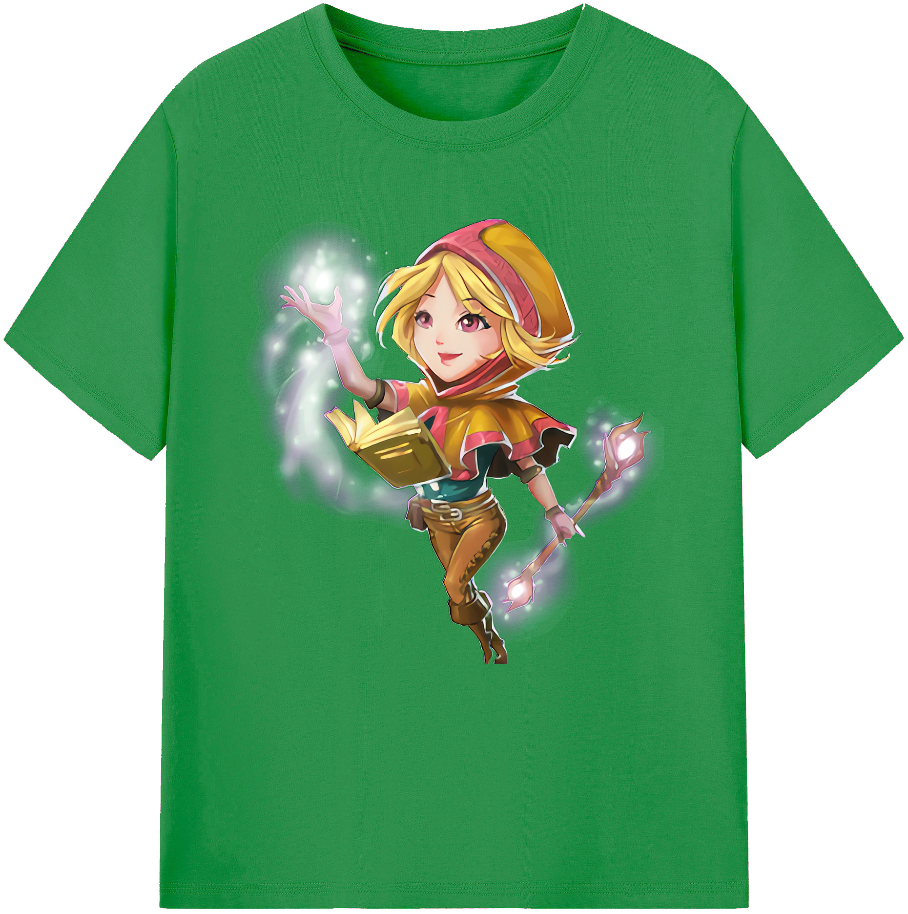 （画像用） リーグ・オブ・レジェンド League of Legends LOL レディースカジュアルプリントTシャツ（綿100％）
