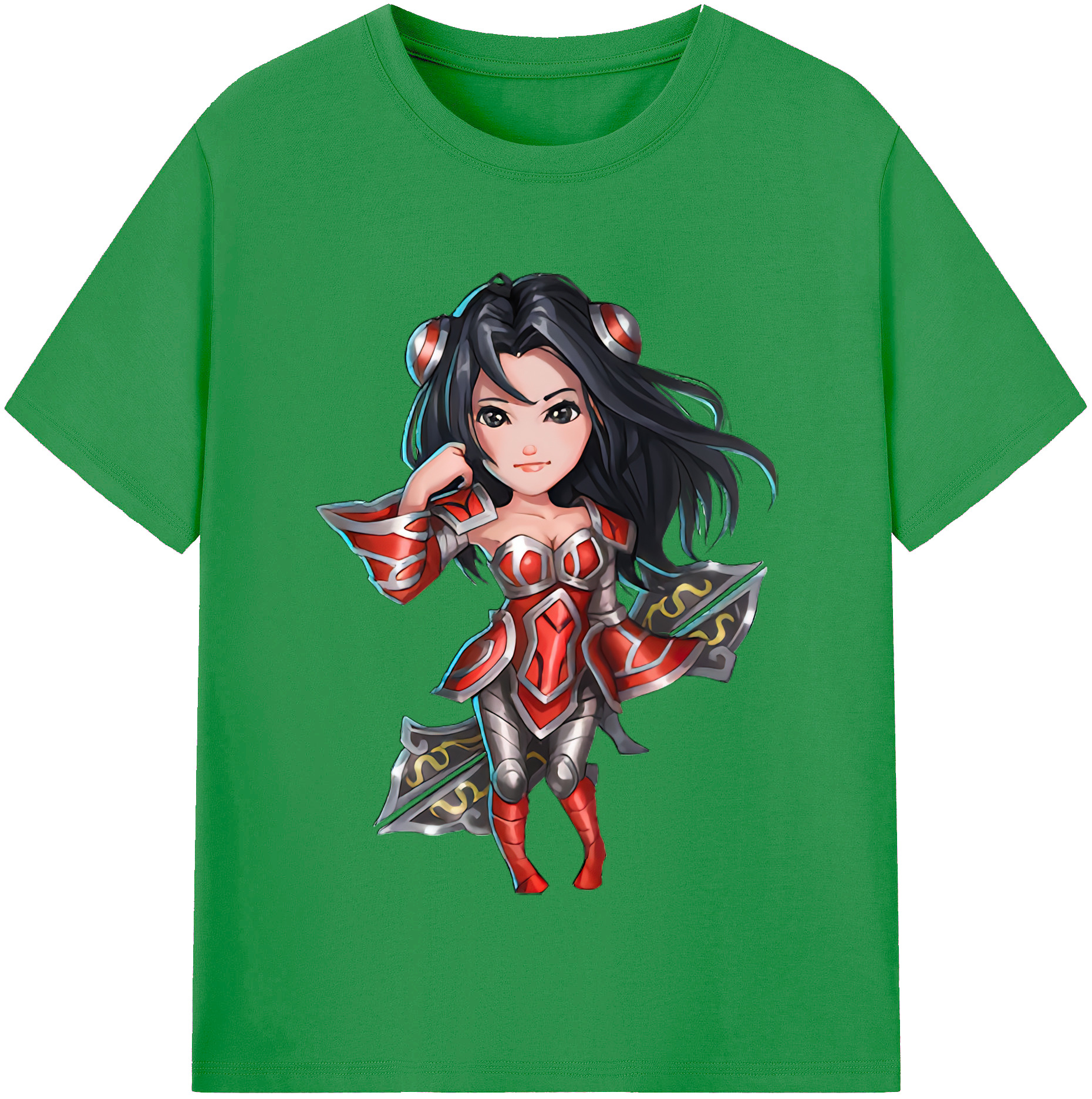 （画像用） リーグ・オブ・レジェンド League of Legends LOL レディースカジュアルプリントTシャツ（綿100％）