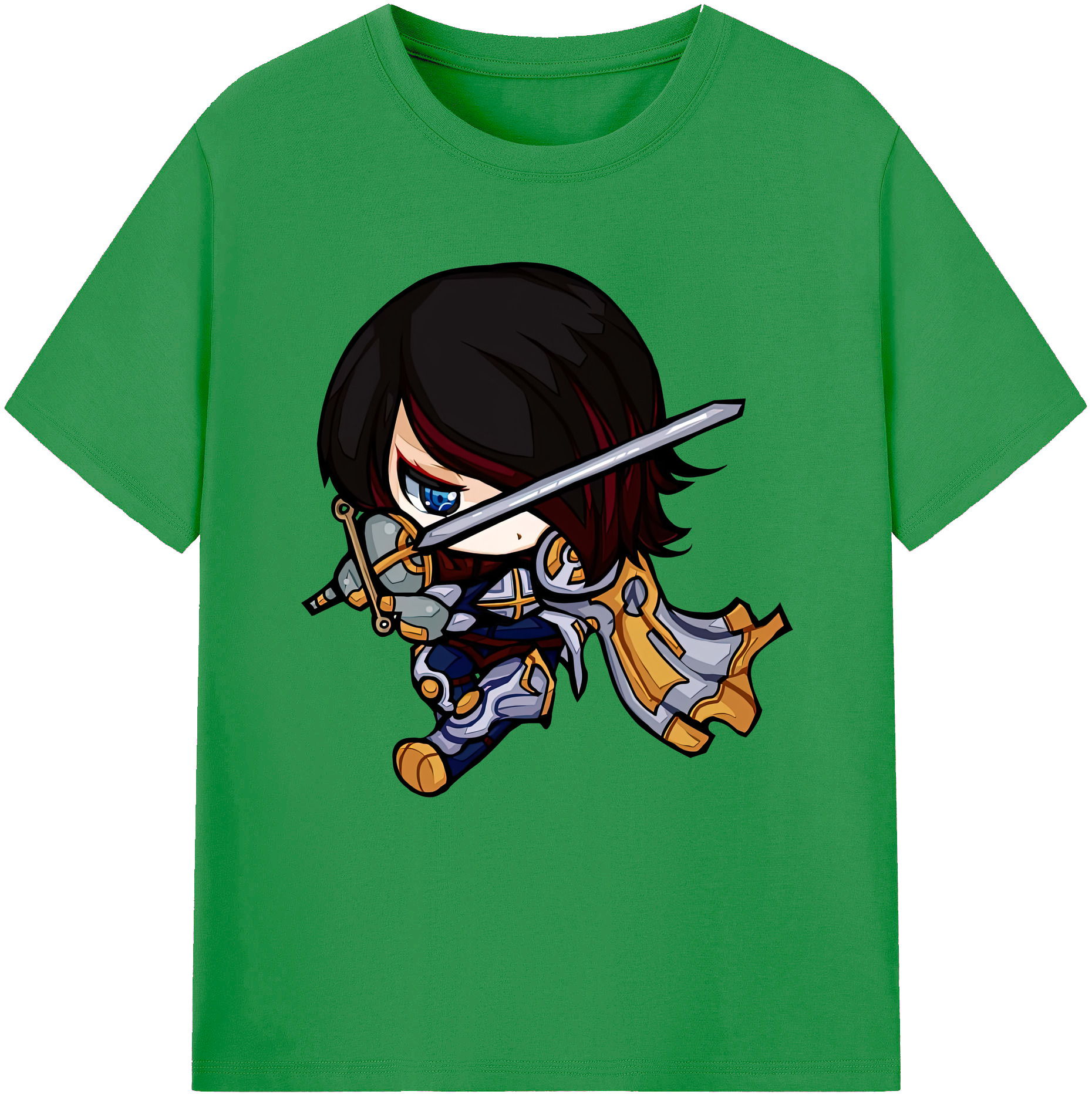 リーグ・オブ・レジェンド League of Legends LOL レディースカジュアルプリントTシャツ（綿100％）