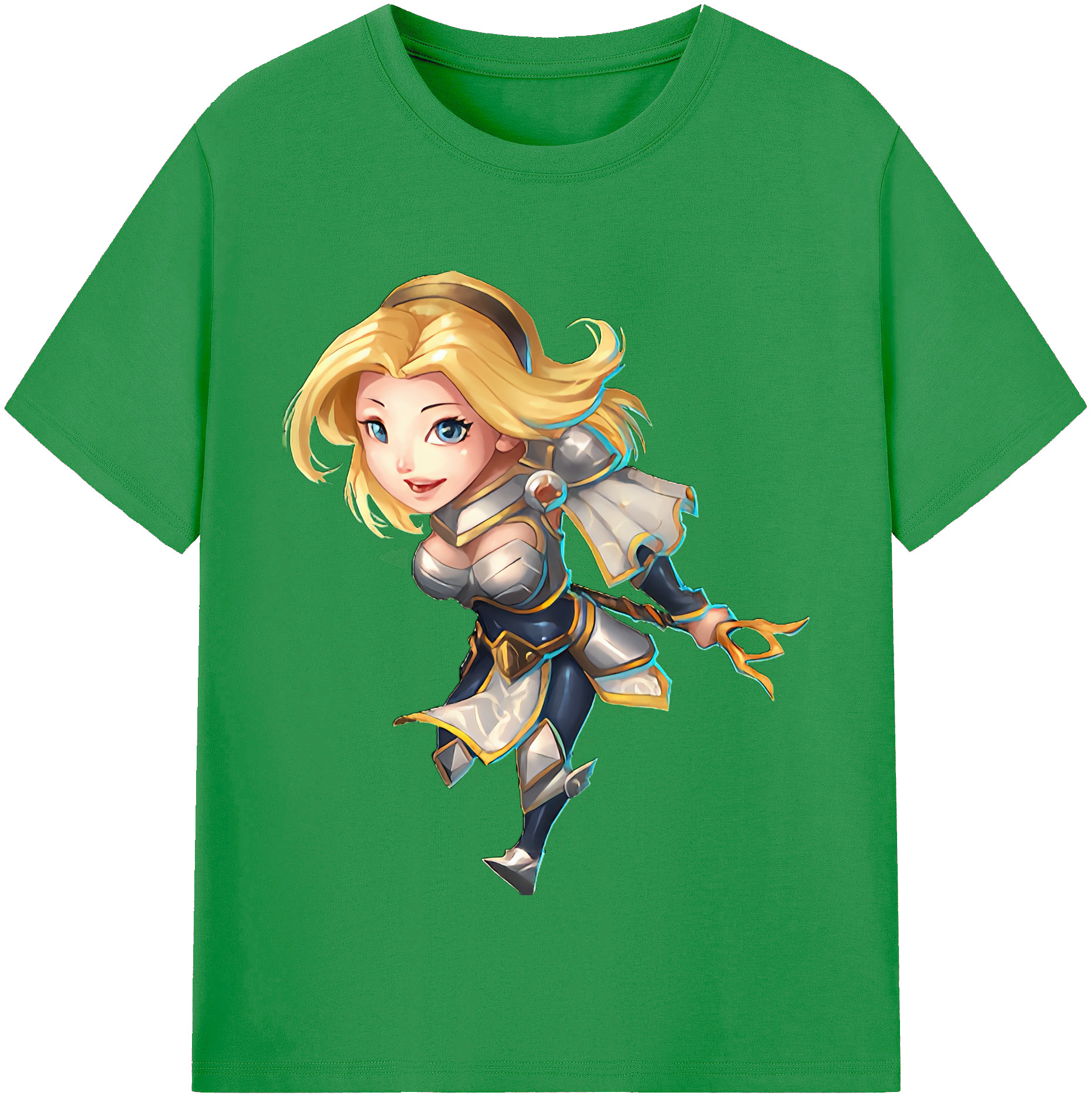 （画像用） リーグ・オブ・レジェンド League of Legends LOL レディースカジュアルプリントTシャツ（綿100％）