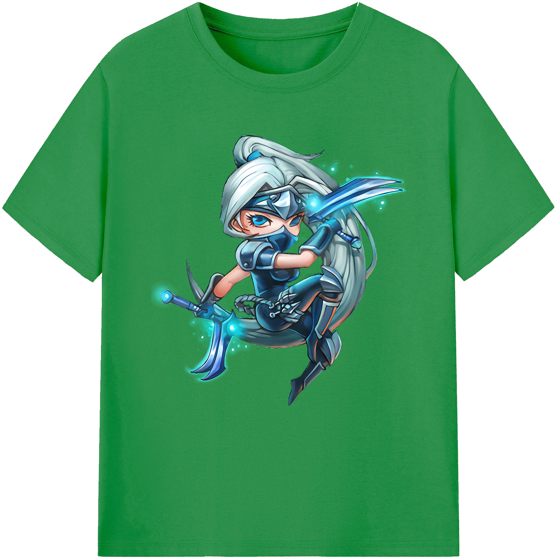 （画像用） リーグ・オブ・レジェンド League of Legends LOL レディースカジュアルプリントTシャツ（綿100％）