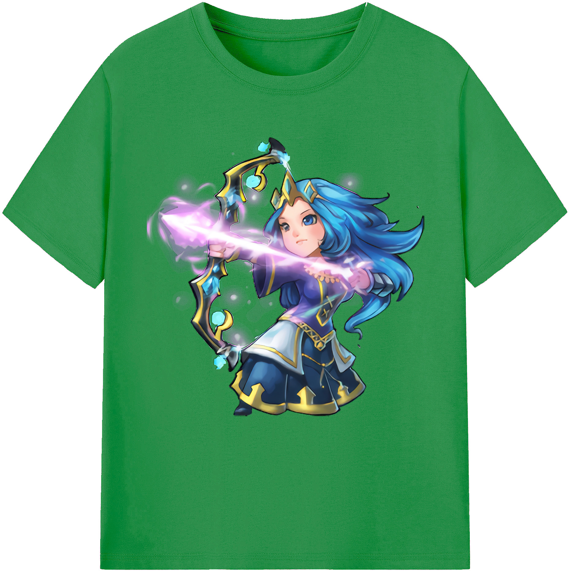 （画像用） リーグ・オブ・レジェンド League of Legends LOL レディースカジュアルプリントTシャツ（綿100％）