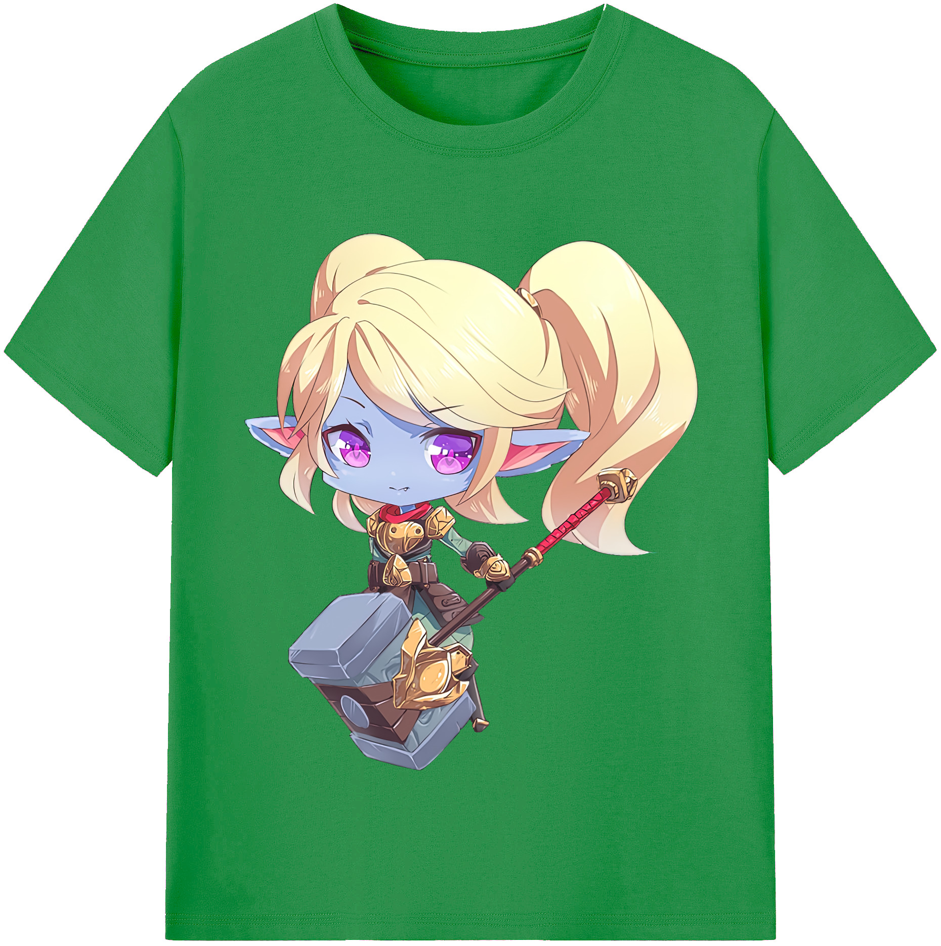 （画像用） リーグ・オブ・レジェンド League of Legends LOL レディースカジュアルプリントTシャツ（綿100％）