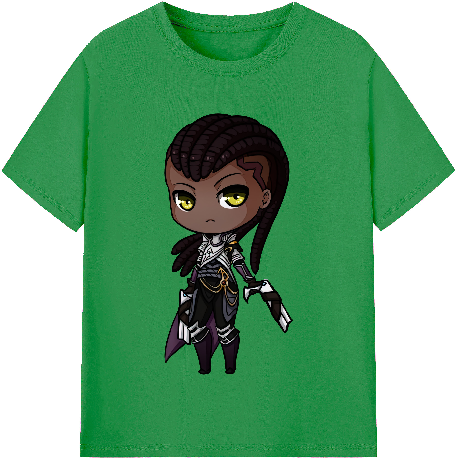 リーグ・オブ・レジェンド League of Legends LOL レディースカジュアルプリントTシャツ（綿100％）