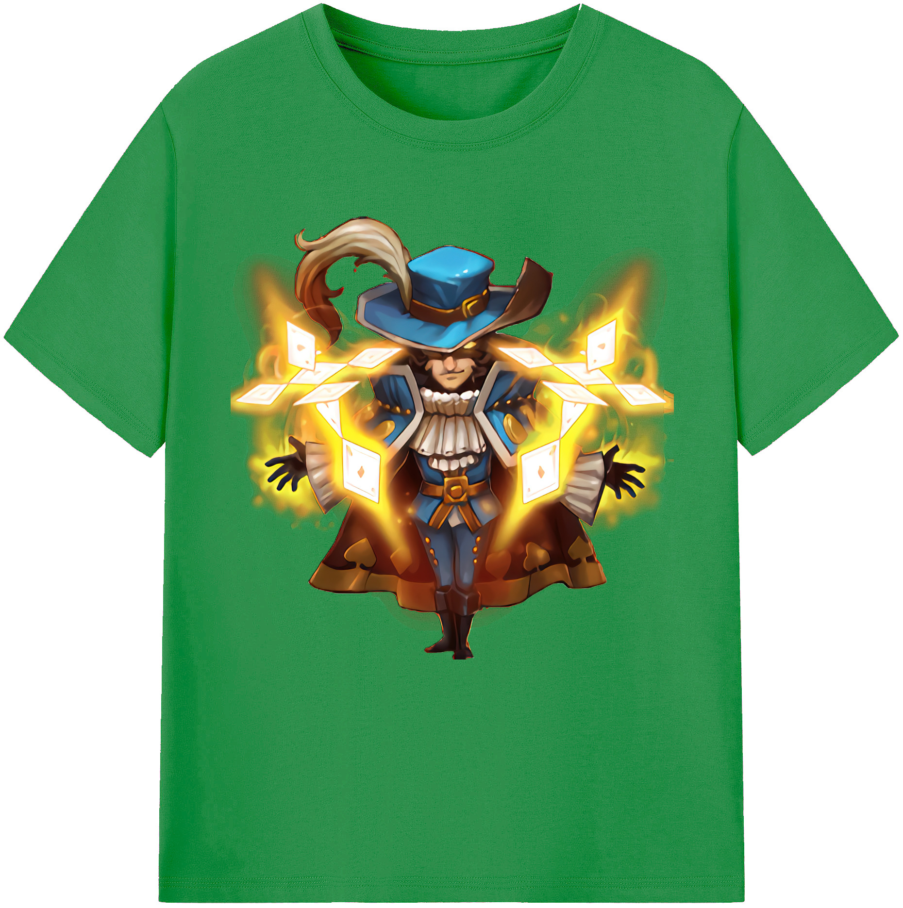 （画像用） リーグ・オブ・レジェンド League of Legends LOL レディースカジュアルプリントTシャツ（綿100％）