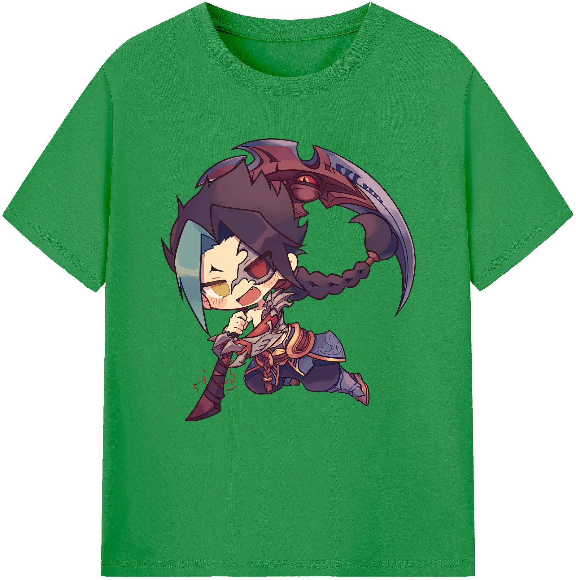 （画像用） リーグ・オブ・レジェンド League of Legends LOL レディースカジュアルプリントTシャツ（綿100％）