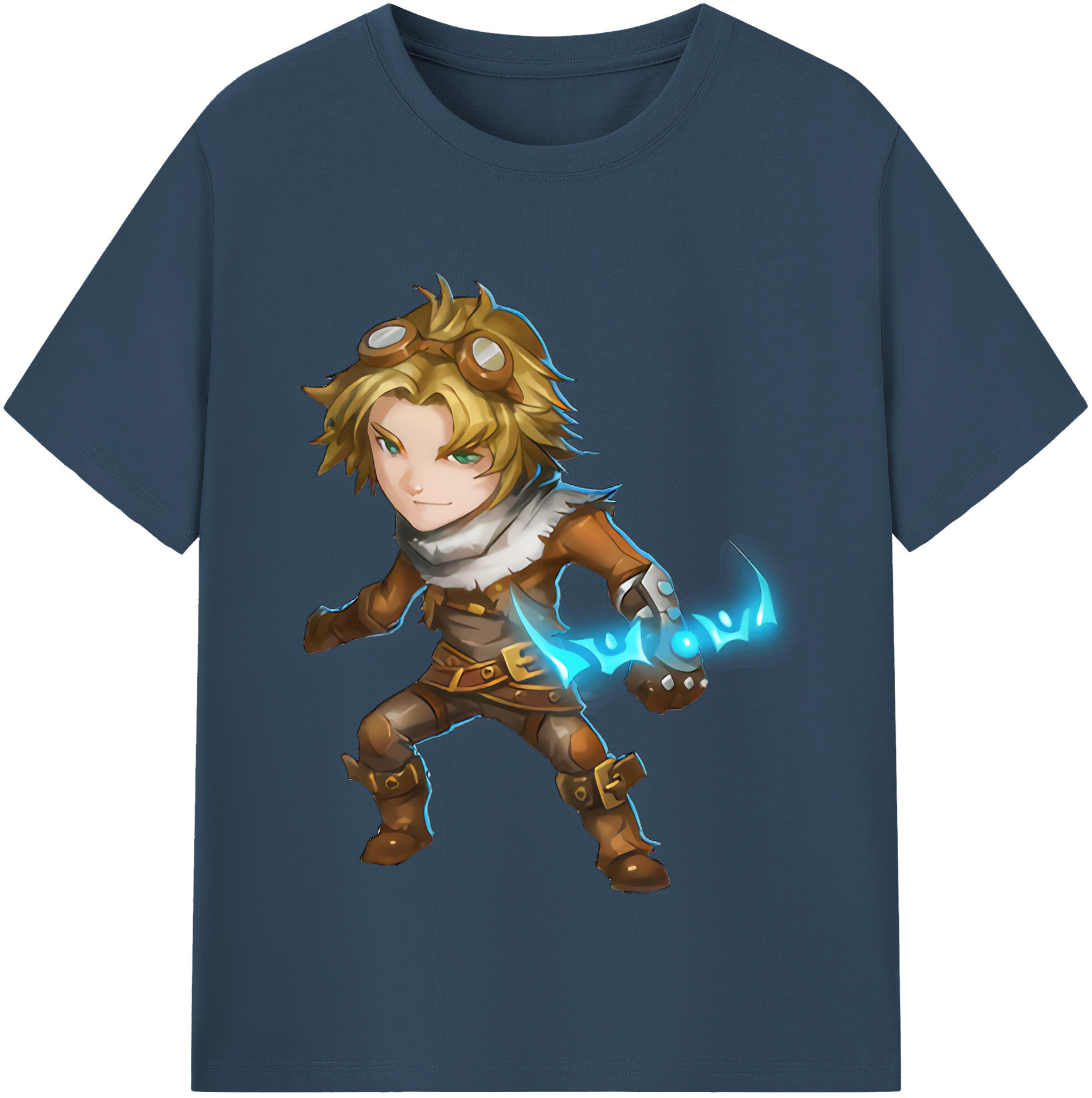 （画像用） リーグ・オブ・レジェンド League of Legends LOL レディースカジュアルプリントTシャツ（綿100％）