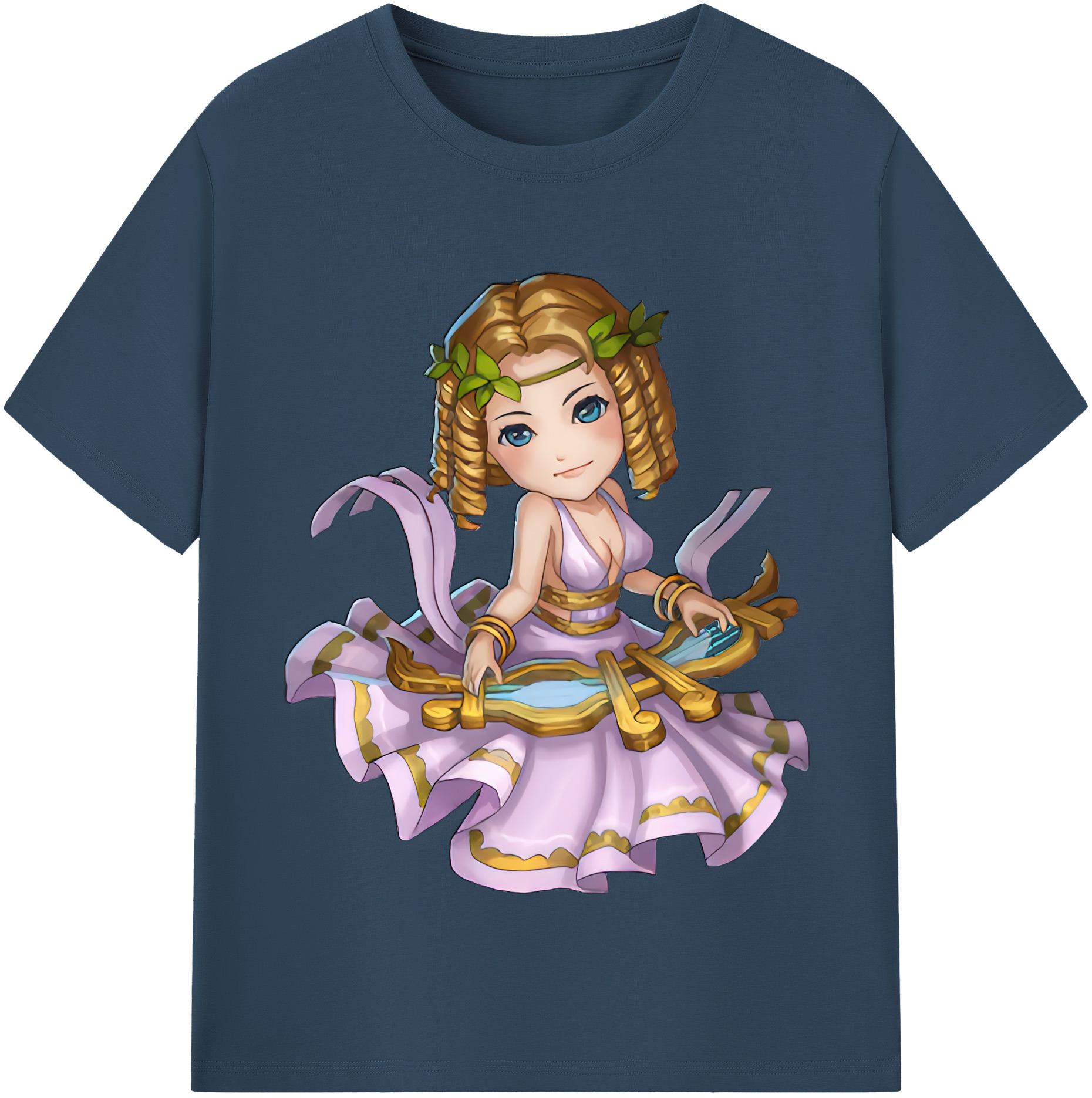 （画像用） リーグ・オブ・レジェンド League of Legends LOL レディースカジュアルプリントTシャツ（綿100％）
