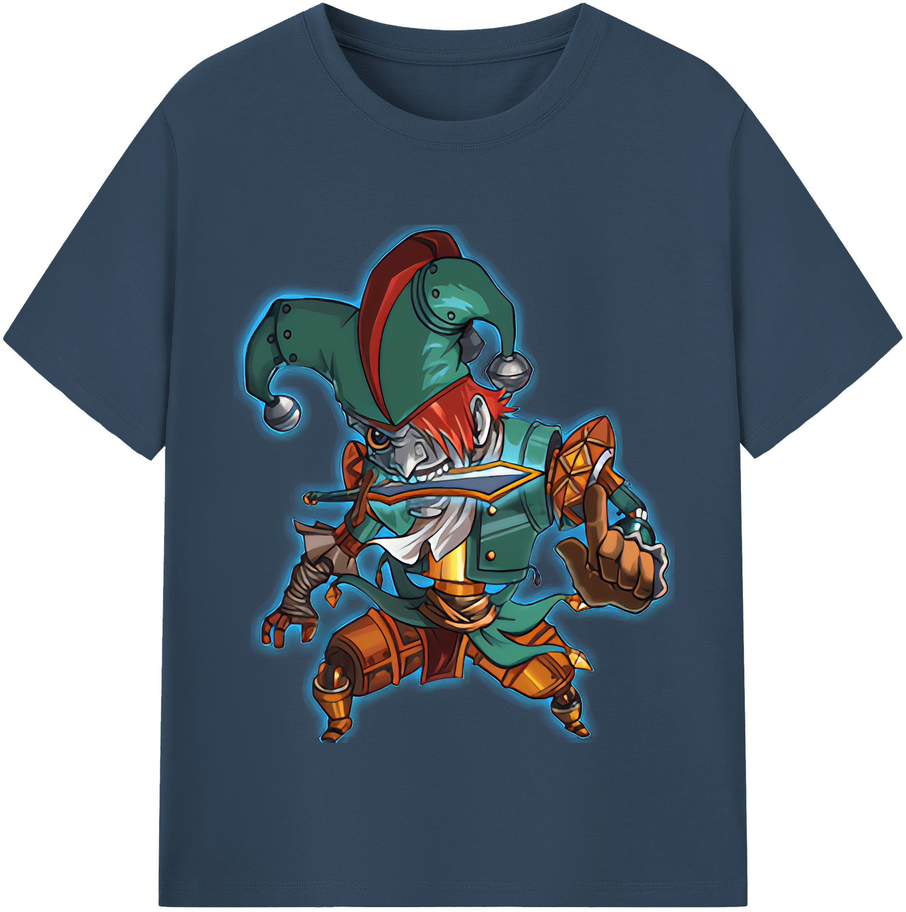 （画像用） リーグ・オブ・レジェンド League of Legends LOL レディースカジュアルプリントTシャツ（綿100％）