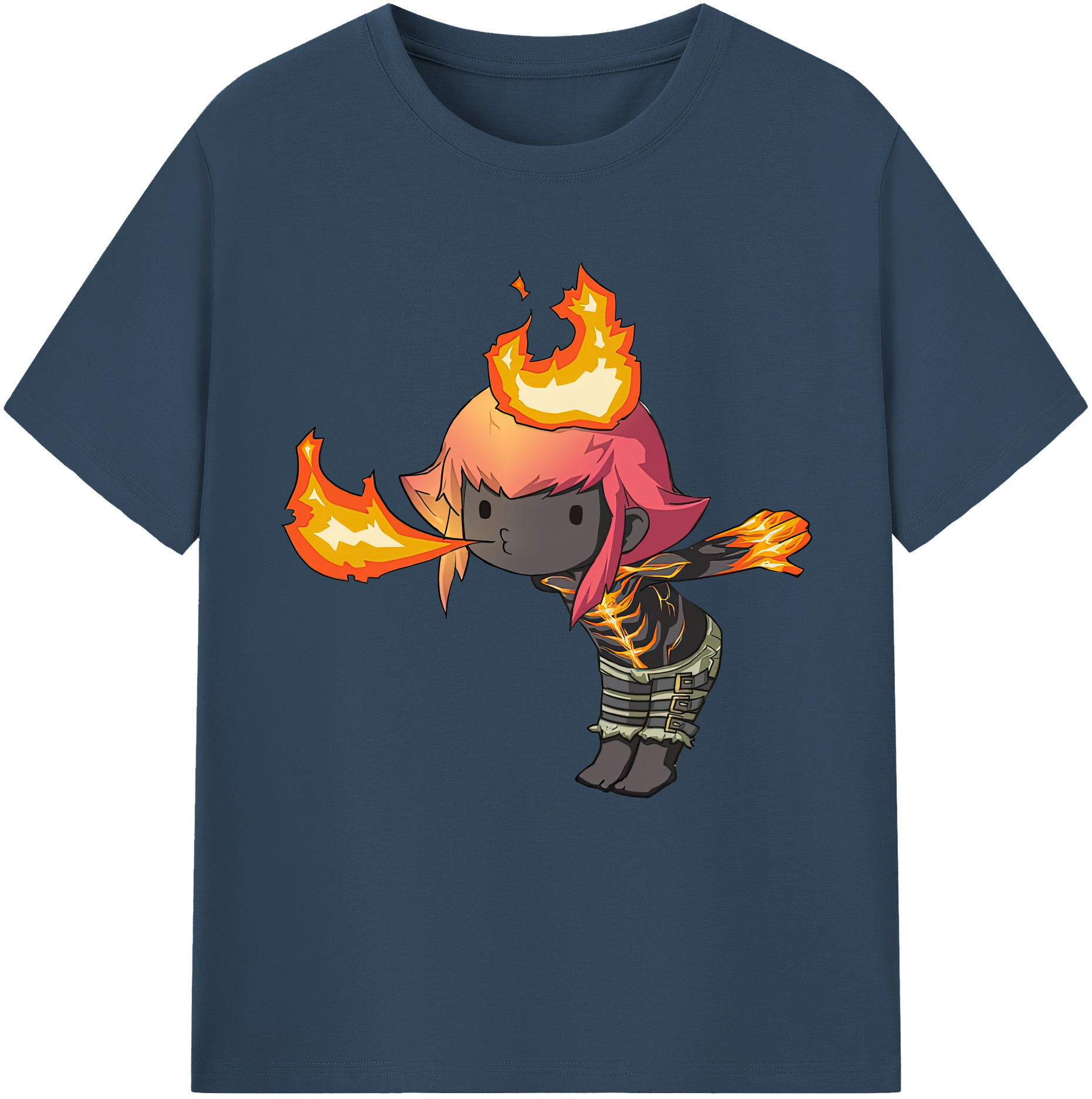 （画像用） リーグ・オブ・レジェンド League of Legends LOL レディースカジュアルプリントTシャツ（綿100％）