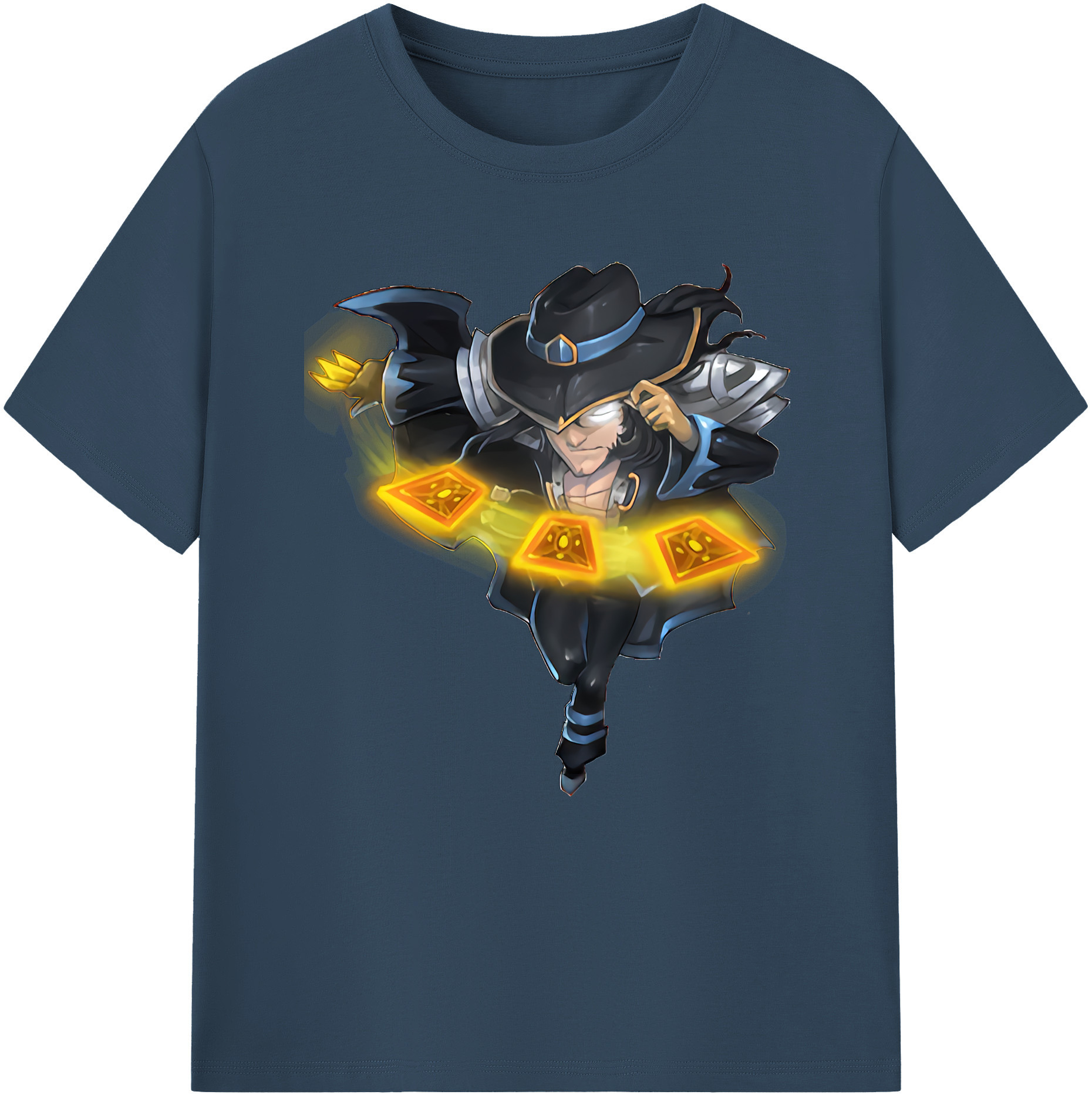 （画像用） リーグ・オブ・レジェンド League of Legends LOL レディースカジュアルプリントTシャツ（綿100％）