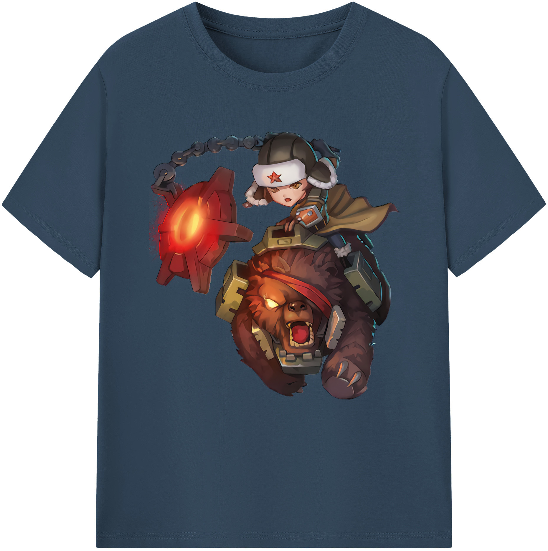 （画像用） リーグ・オブ・レジェンド League of Legends LOL レディースカジュアルプリントTシャツ（綿100％）