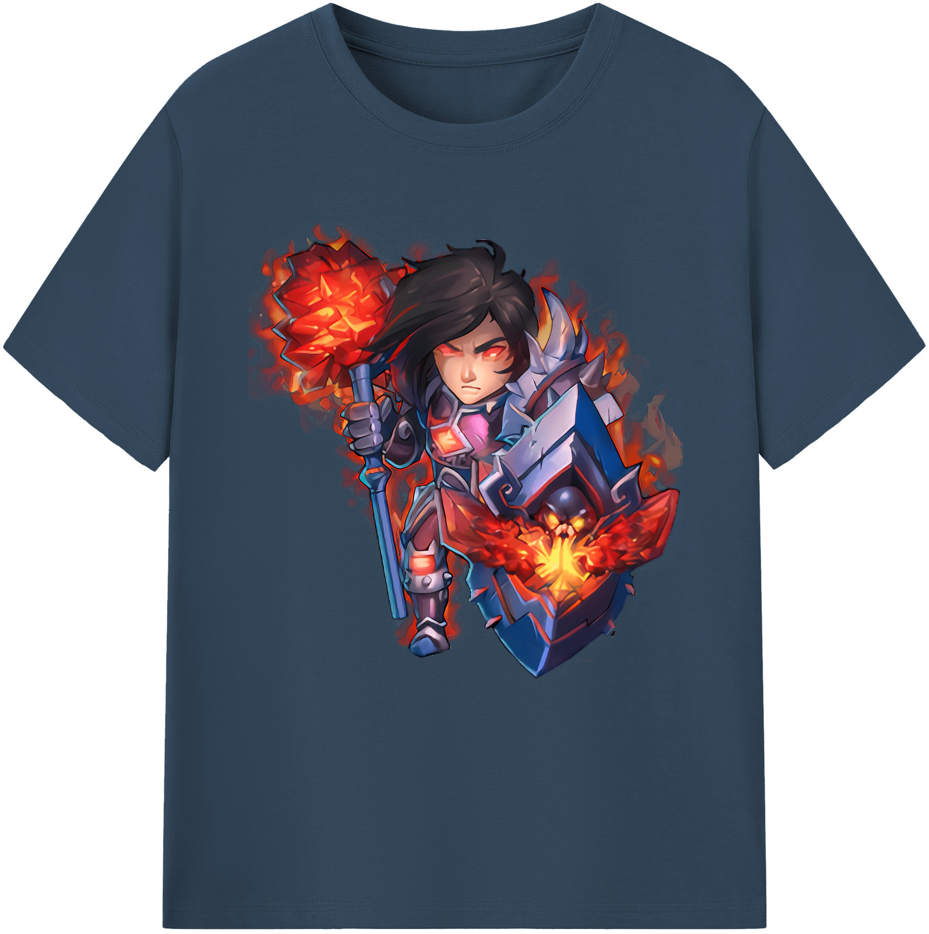 （画像用） リーグ・オブ・レジェンド League of Legends LOL レディースカジュアルプリントTシャツ（綿100％）