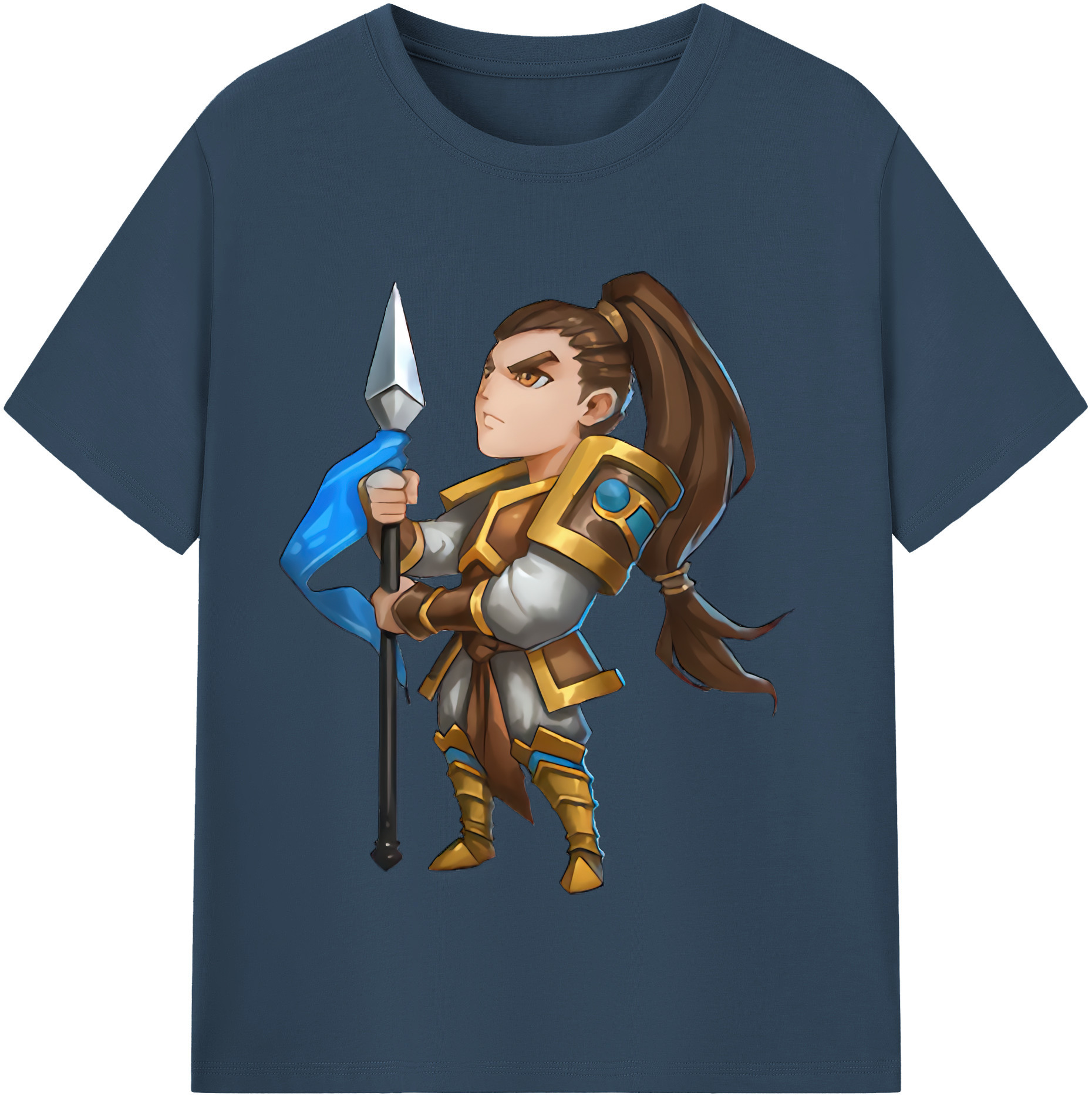 （画像用） リーグ・オブ・レジェンド League of Legends LOL レディースカジュアルプリントTシャツ（綿100％）