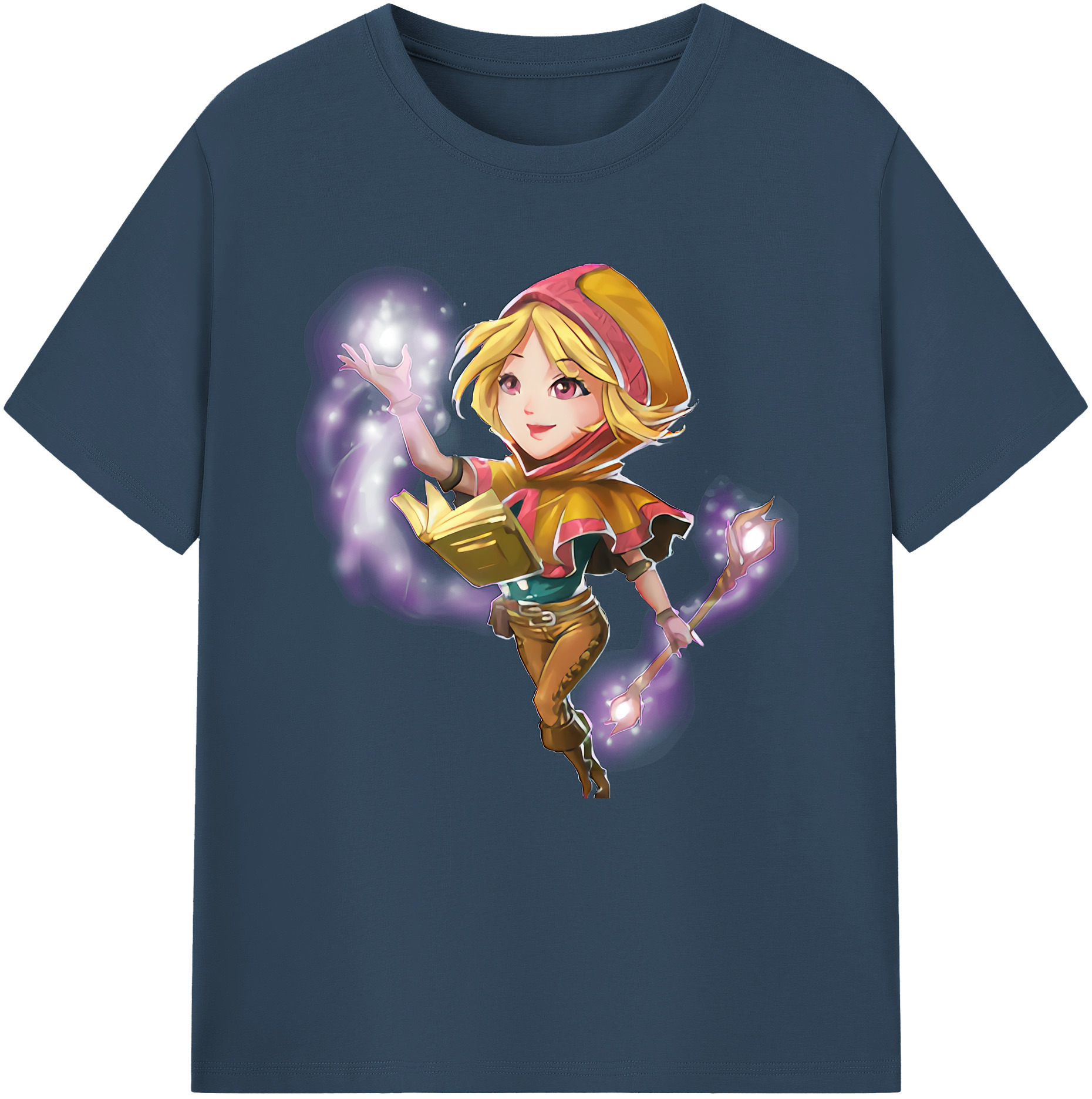 （画像用） リーグ・オブ・レジェンド League of Legends LOL レディースカジュアルプリントTシャツ（綿100％）