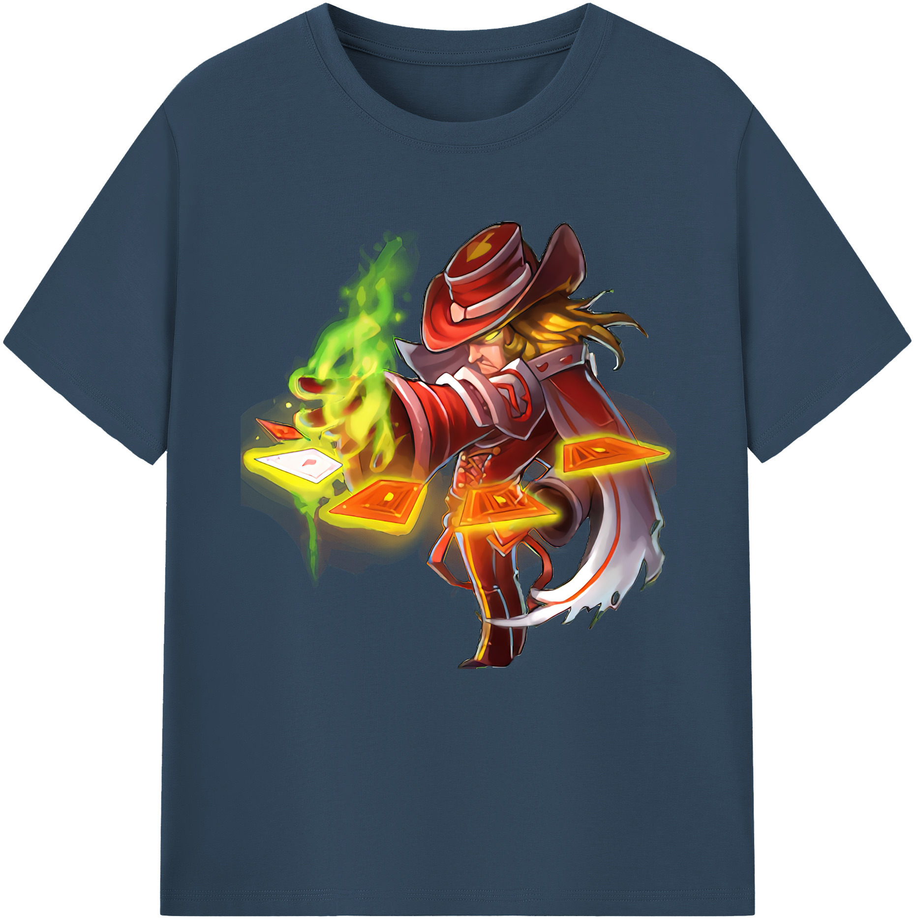 （画像用） リーグ・オブ・レジェンド League of Legends LOL レディースカジュアルプリントTシャツ（綿100％）