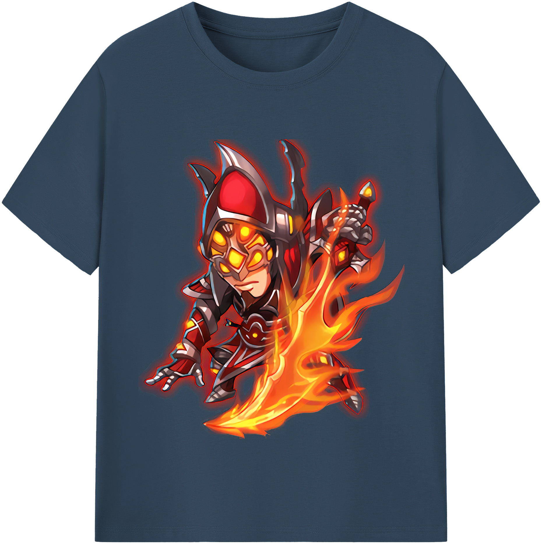 （画像用） リーグ・オブ・レジェンド League of Legends LOL レディースカジュアルプリントTシャツ（綿100％）