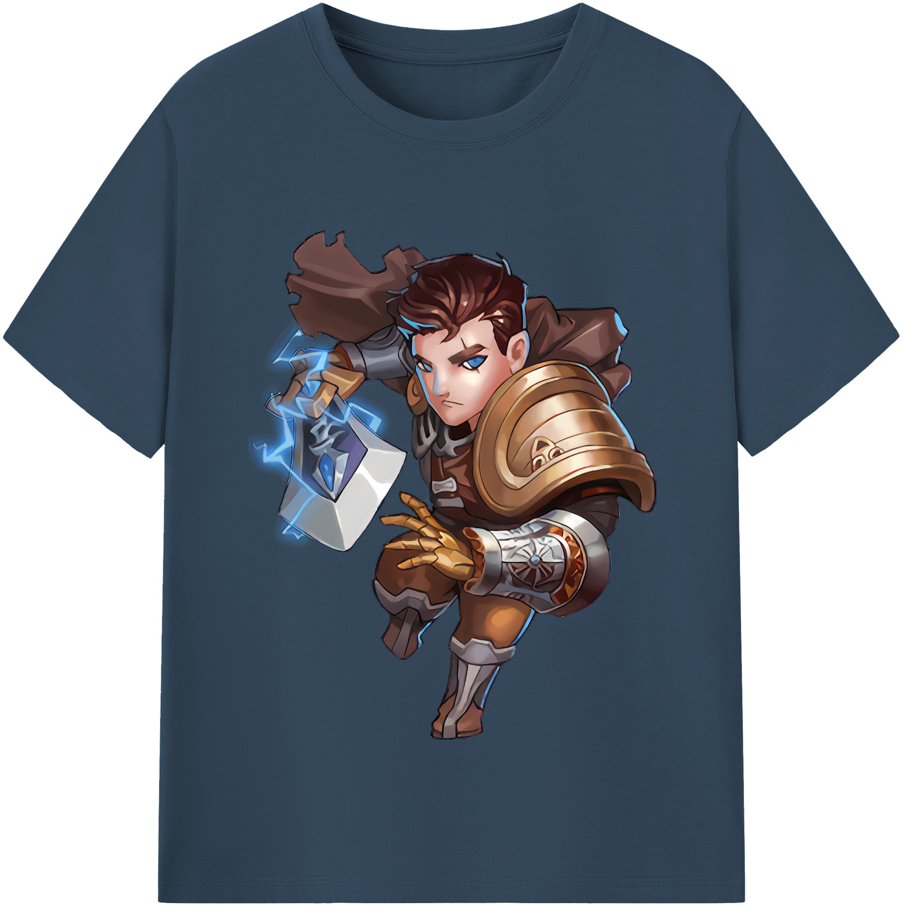 （画像用） リーグ・オブ・レジェンド League of Legends LOL レディースカジュアルプリントTシャツ（綿100％）