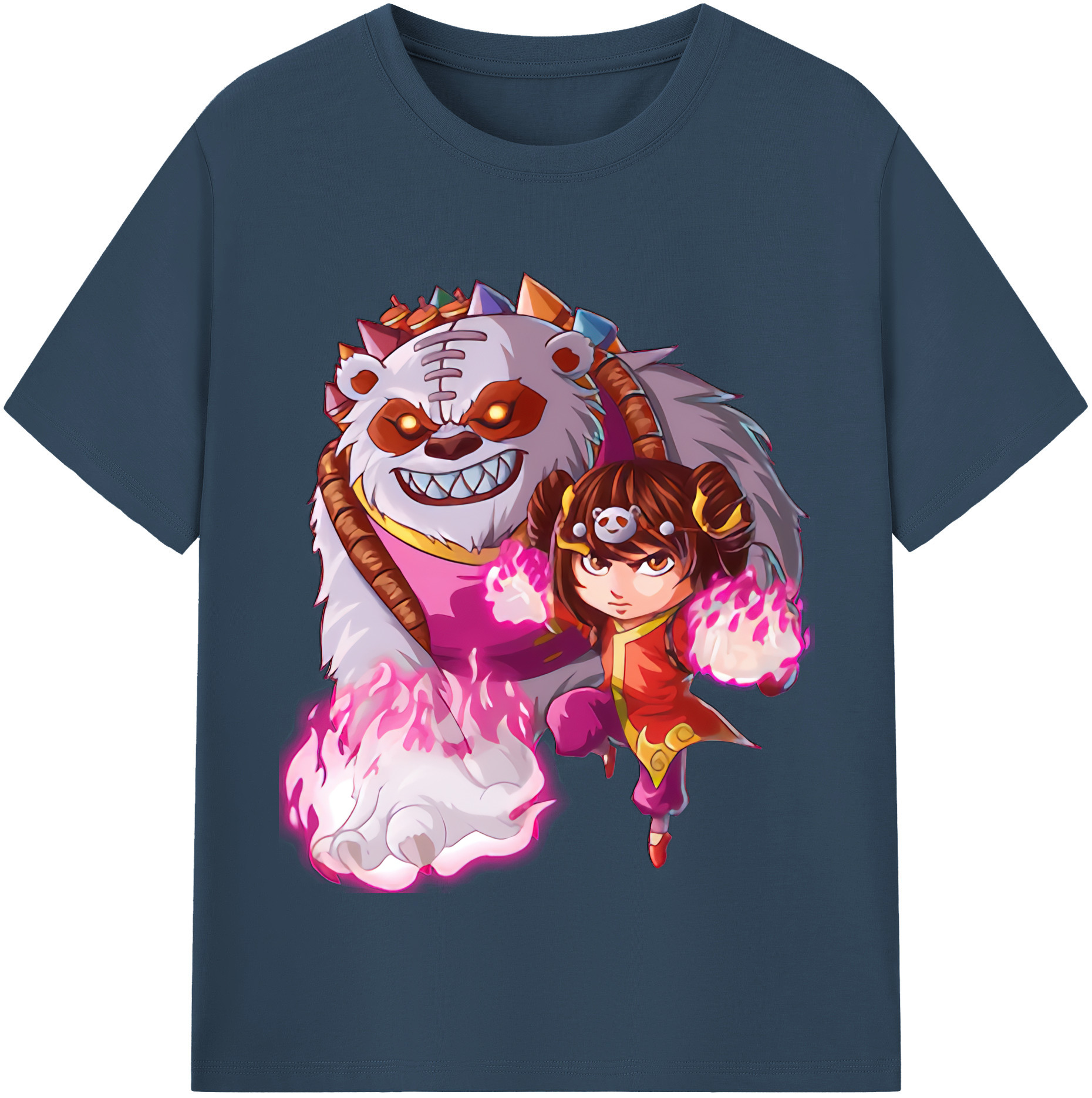 （画像用） リーグ・オブ・レジェンド League of Legends LOL レディースカジュアルプリントTシャツ（綿100％）