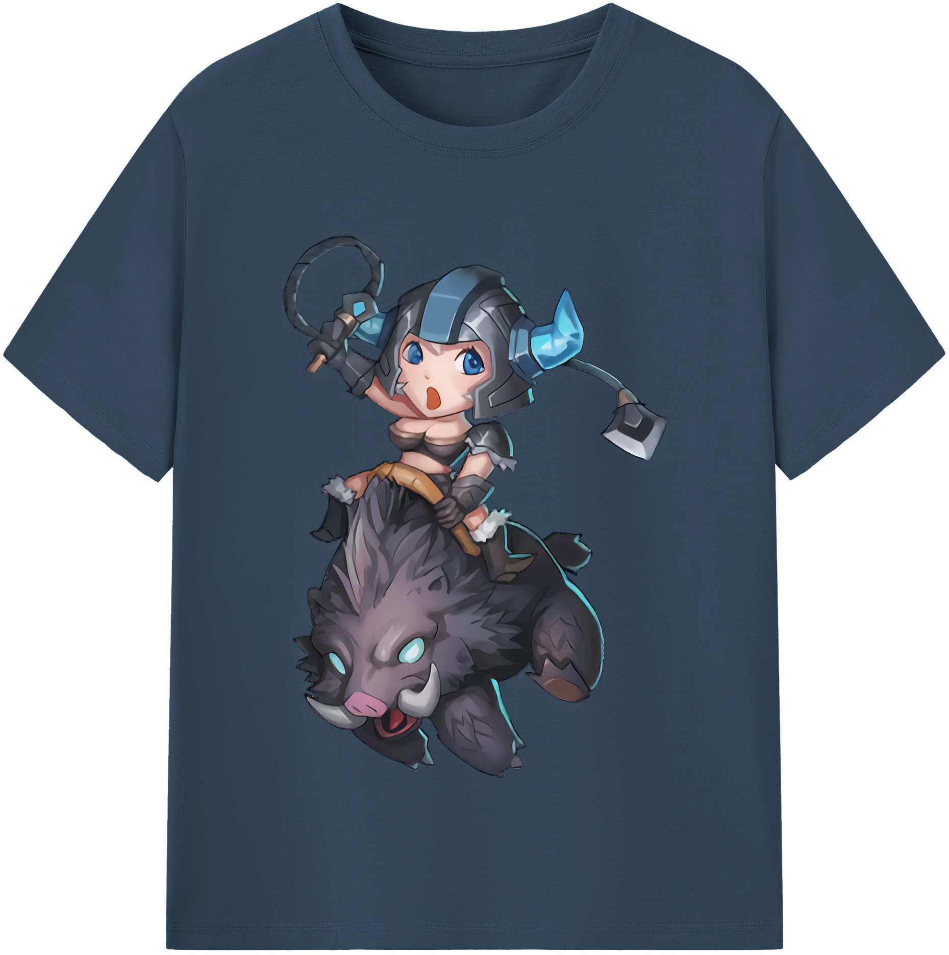 （画像用） リーグ・オブ・レジェンド League of Legends LOL レディースカジュアルプリントTシャツ（綿100％）
