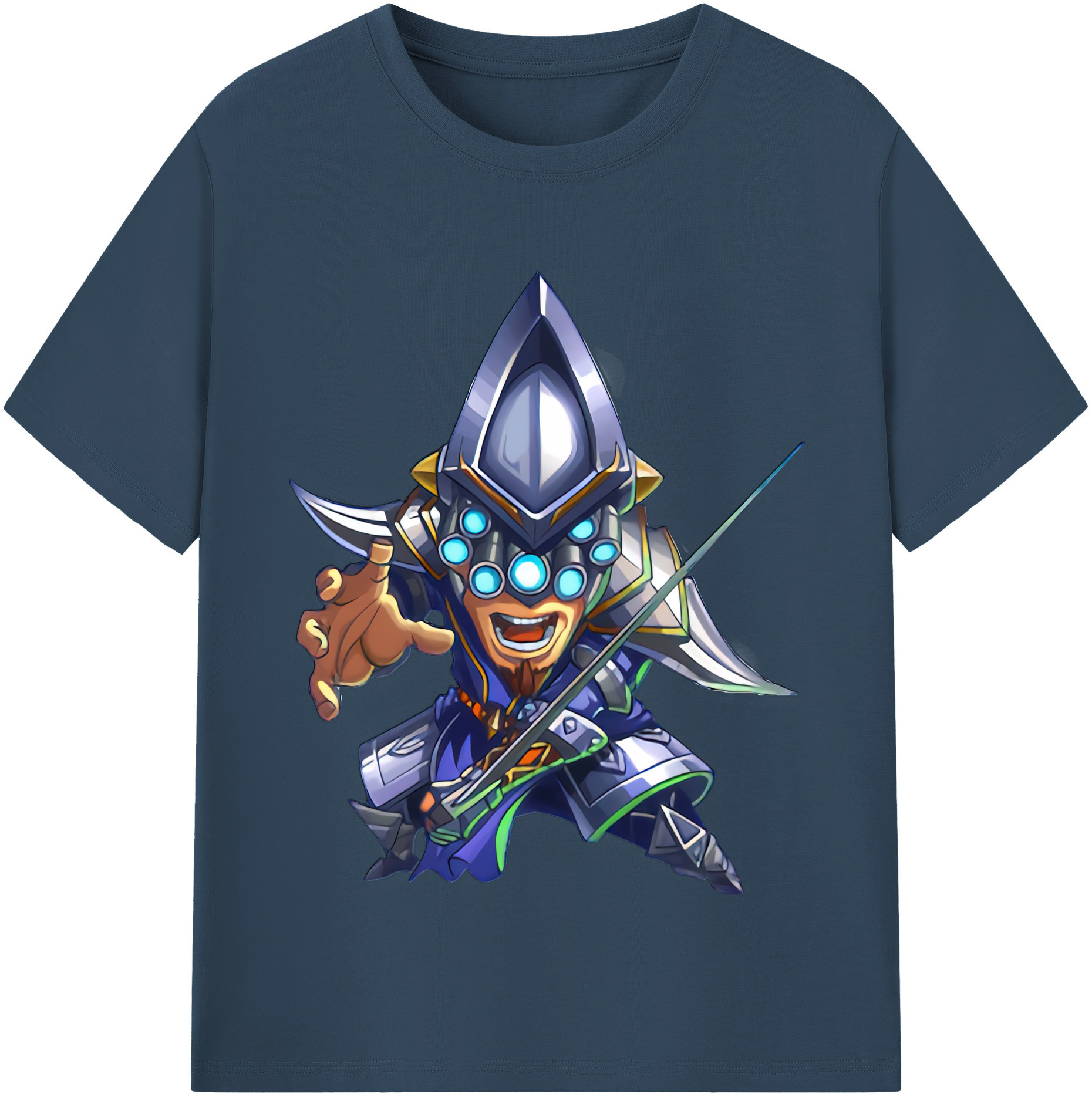 （画像用） リーグ・オブ・レジェンド League of Legends LOL レディースカジュアルプリントTシャツ（綿100％）