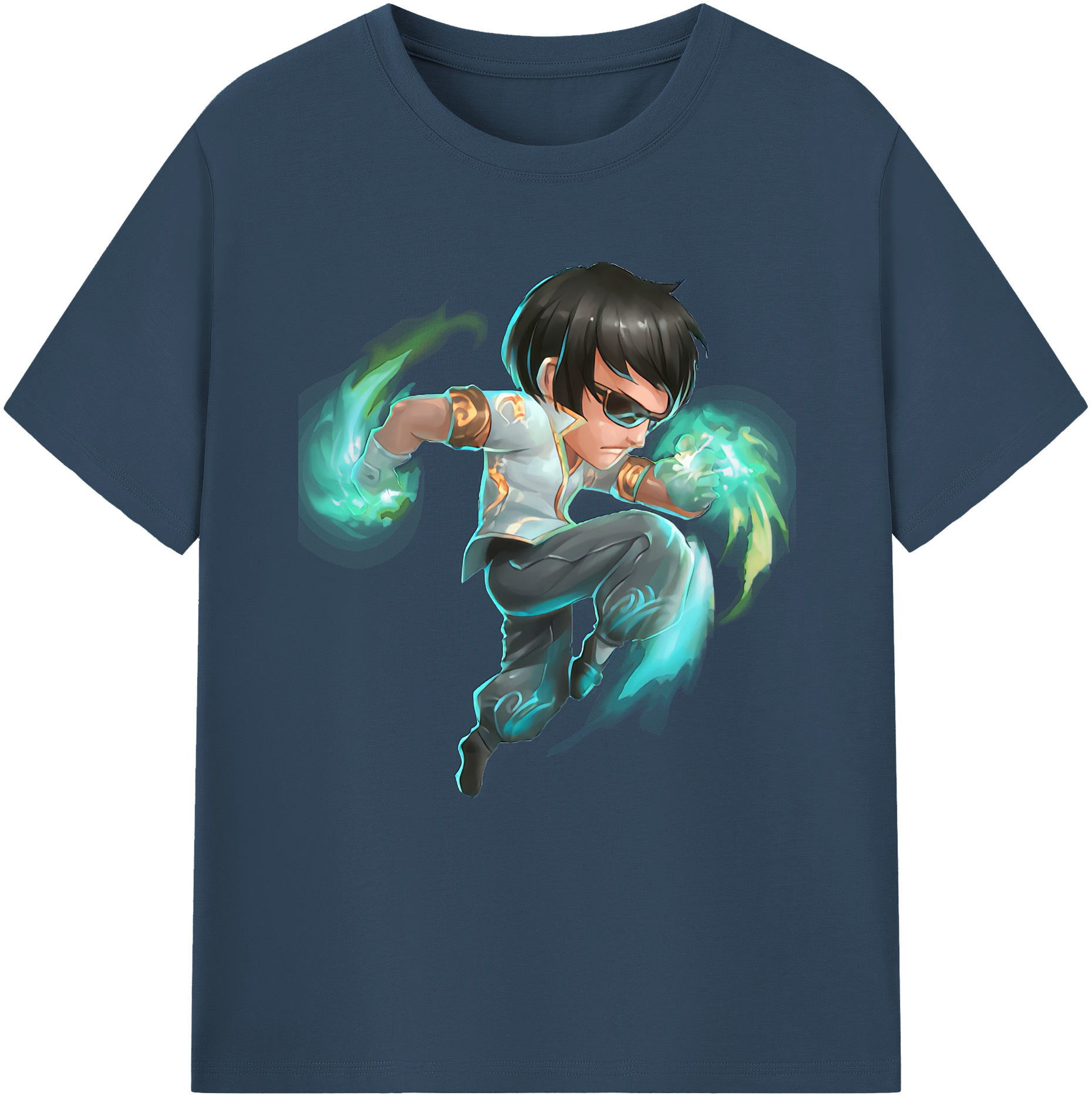 （画像用） リーグ・オブ・レジェンド League of Legends LOL レディースカジュアルプリントTシャツ（綿100％）