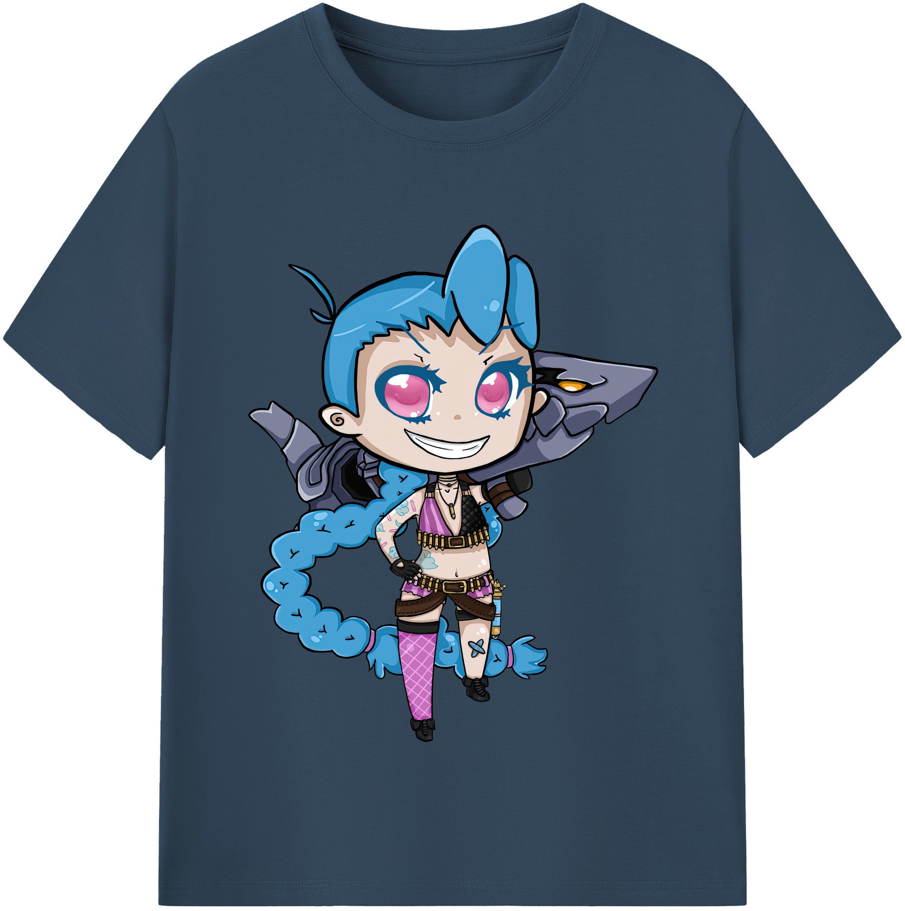 リーグ・オブ・レジェンド League of Legends LOL レディースカジュアルプリントTシャツ（綿100％）
