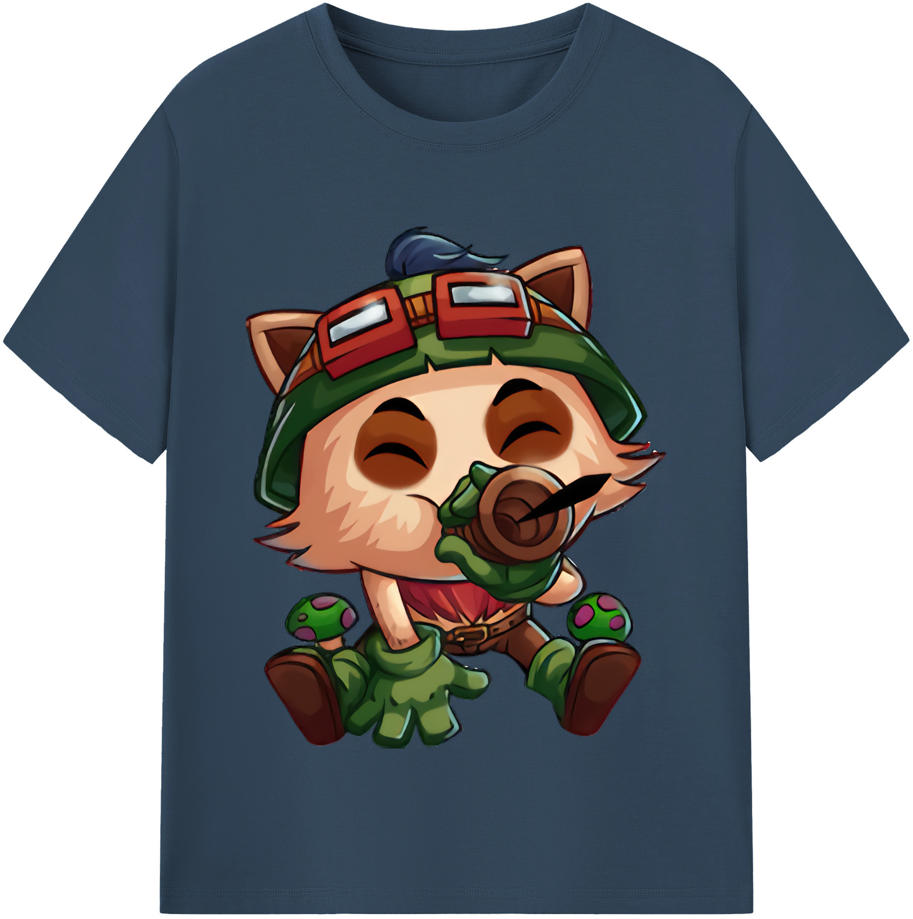 （画像用） リーグ・オブ・レジェンド League of Legends LOL レディースカジュアルプリントTシャツ（綿100％）