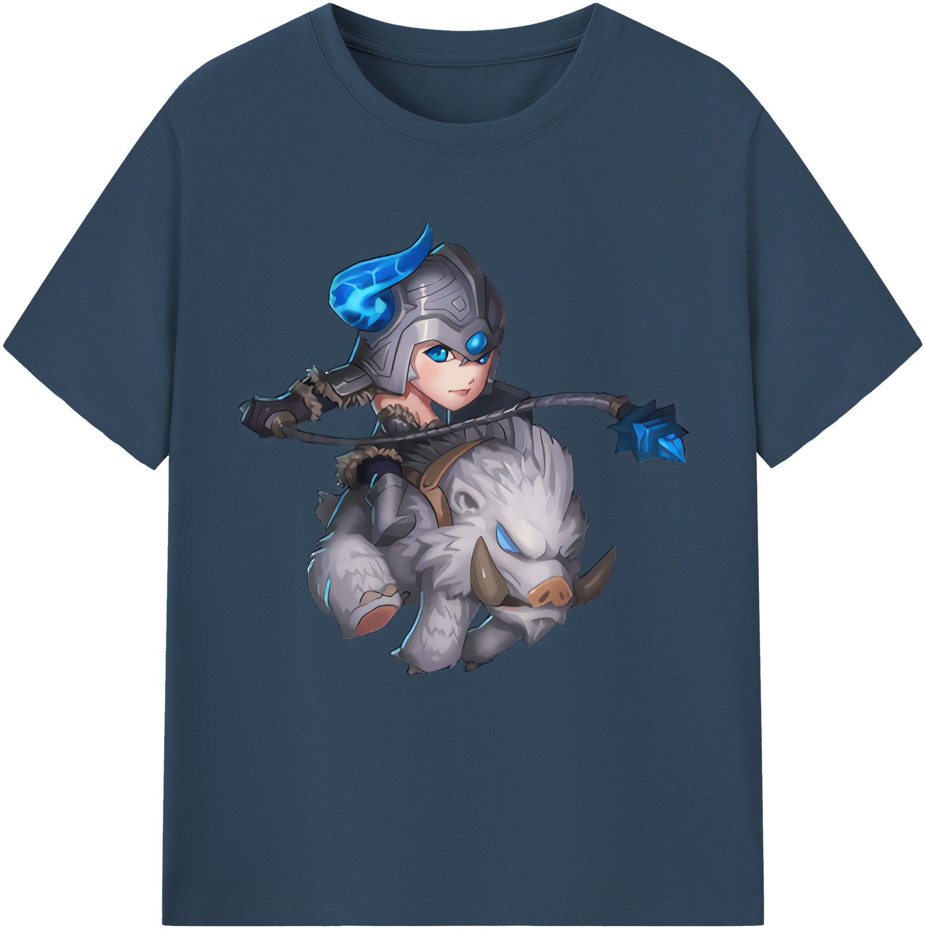 （画像用） リーグ・オブ・レジェンド League of Legends LOL レディースカジュアルプリントTシャツ（綿100％）