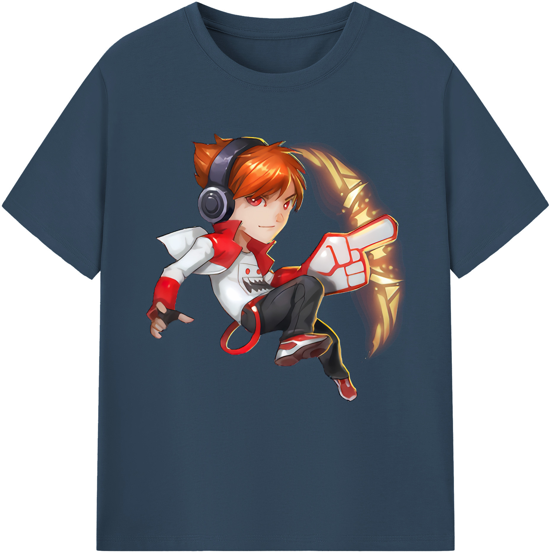 （画像用） リーグ・オブ・レジェンド League of Legends LOL レディースカジュアルプリントTシャツ（綿100％）