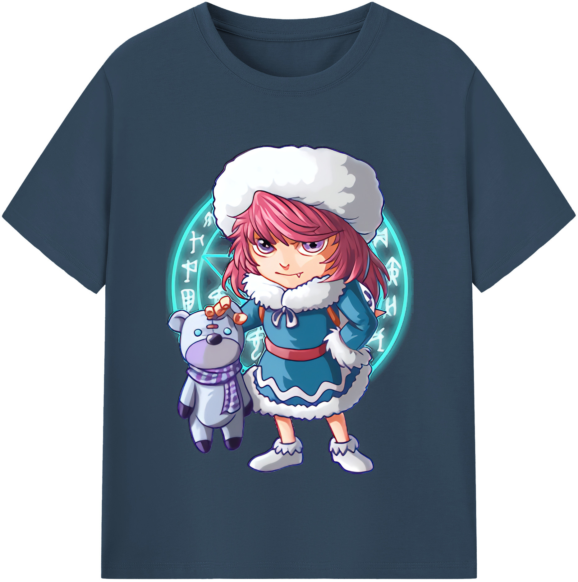（画像用） リーグ・オブ・レジェンド League of Legends LOL レディースカジュアルプリントTシャツ（綿100％）