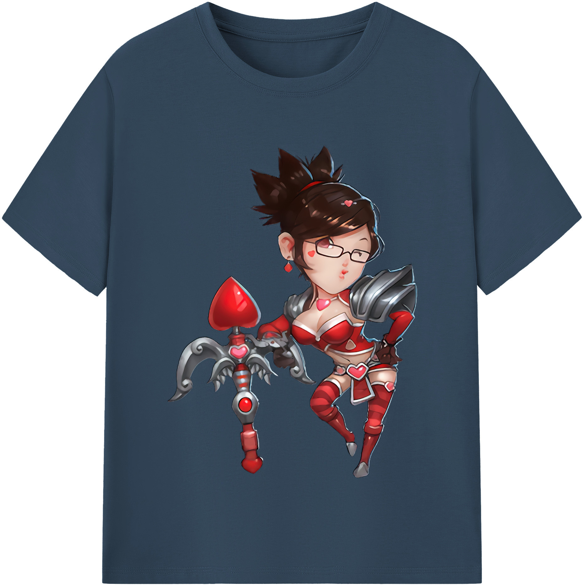 （画像用） リーグ・オブ・レジェンド League of Legends LOL レディースカジュアルプリントTシャツ（綿100％）