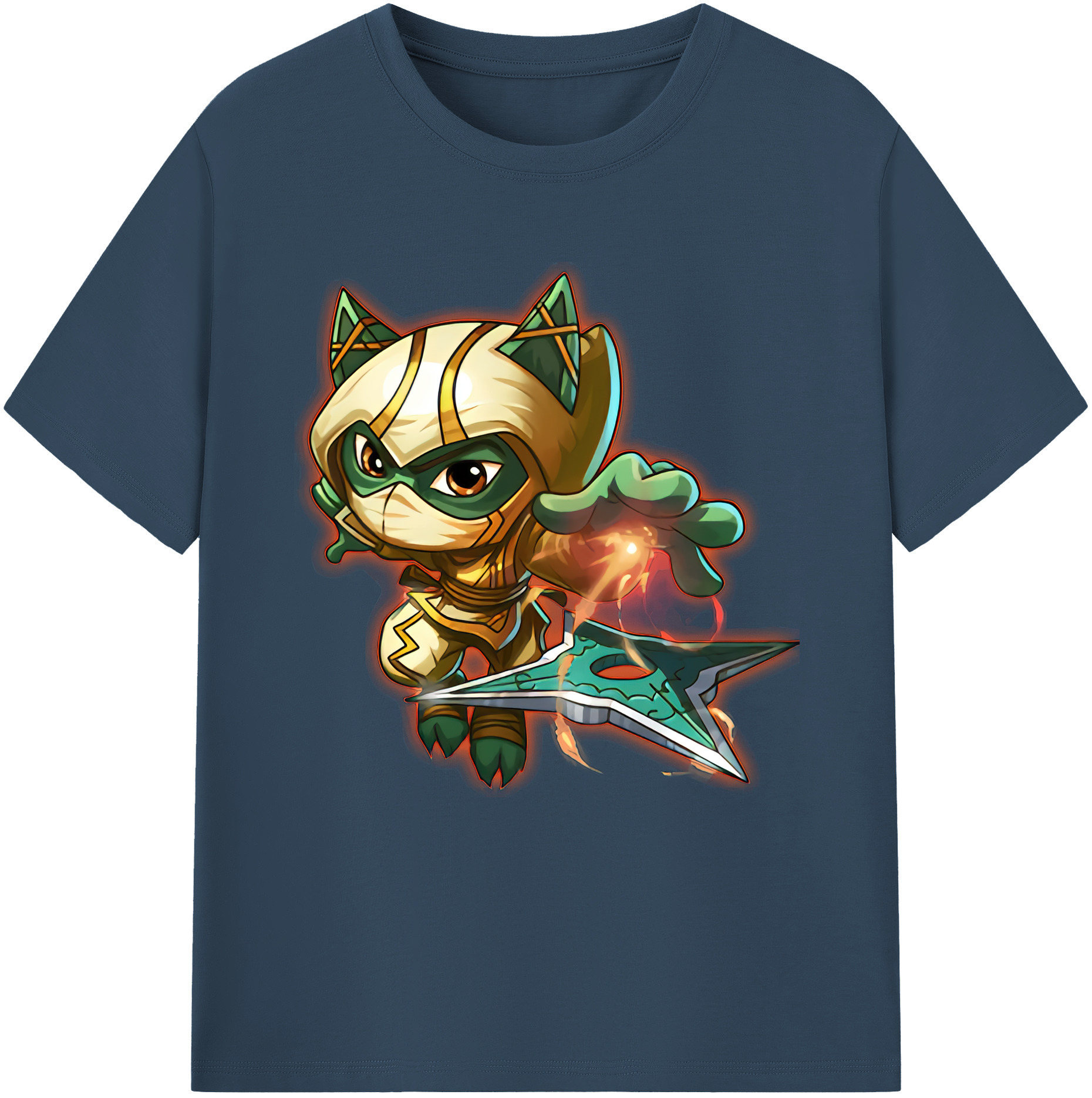 （画像用） リーグ・オブ・レジェンド League of Legends LOL レディースカジュアルプリントTシャツ（綿100％）