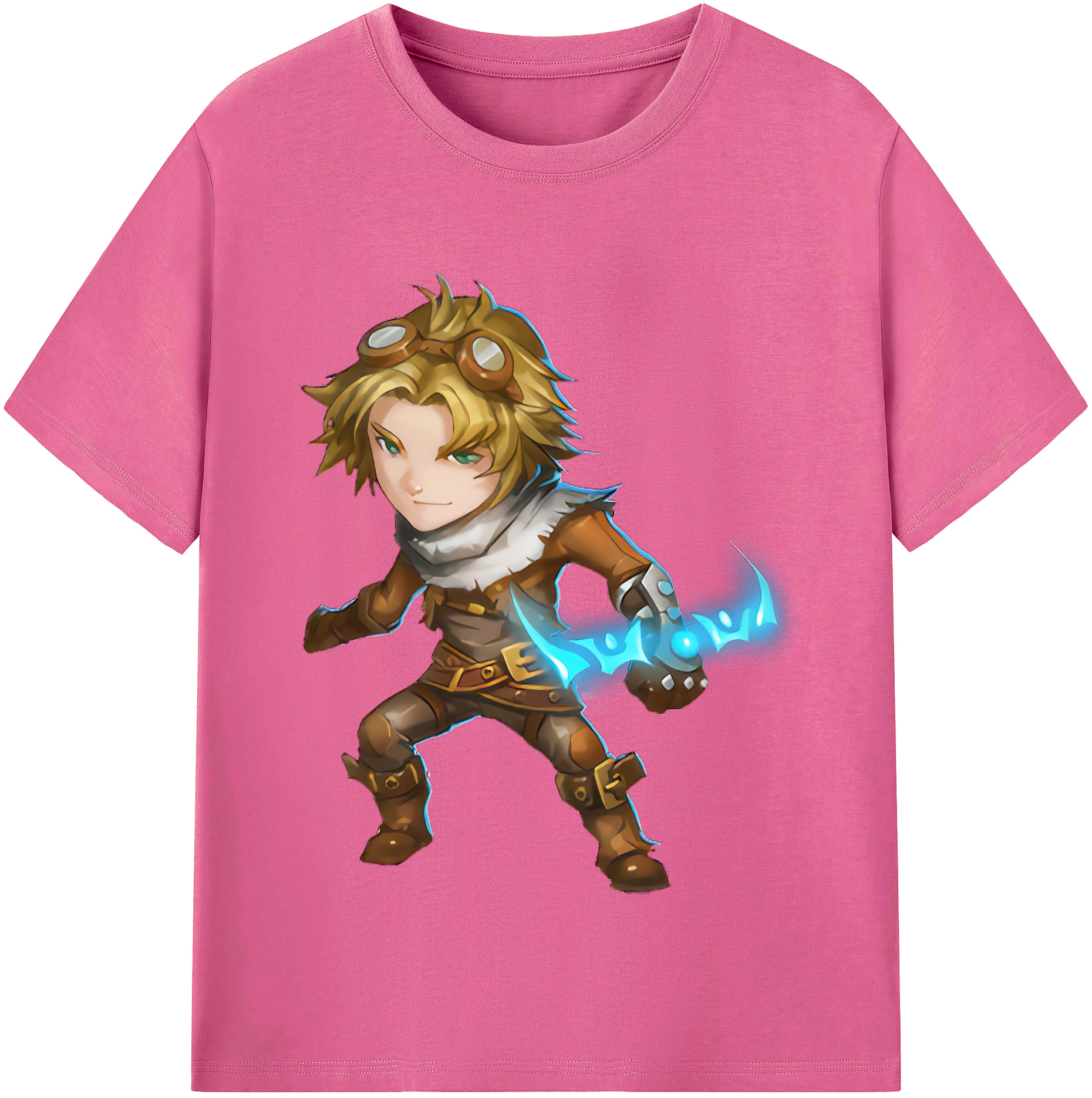 （画像用） リーグ・オブ・レジェンド League of Legends LOL レディースカジュアルプリントTシャツ（綿100％）