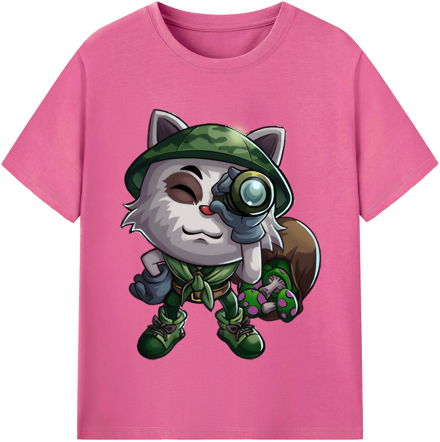 （画像用） リーグ・オブ・レジェンド League of Legends LOL レディースカジュアルプリントTシャツ（綿100％）