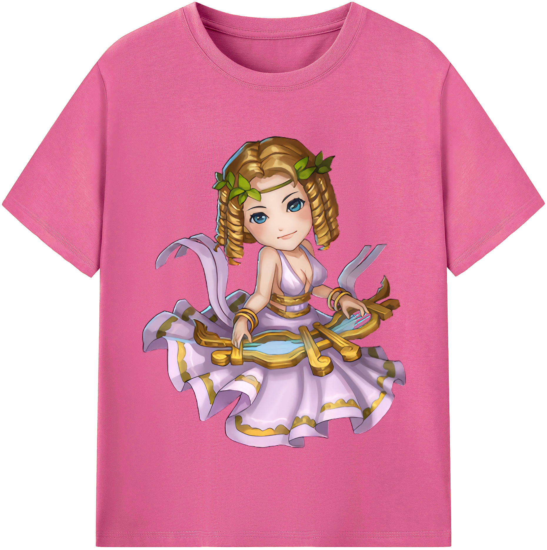 （画像用） リーグ・オブ・レジェンド League of Legends LOL レディースカジュアルプリントTシャツ（綿100％）