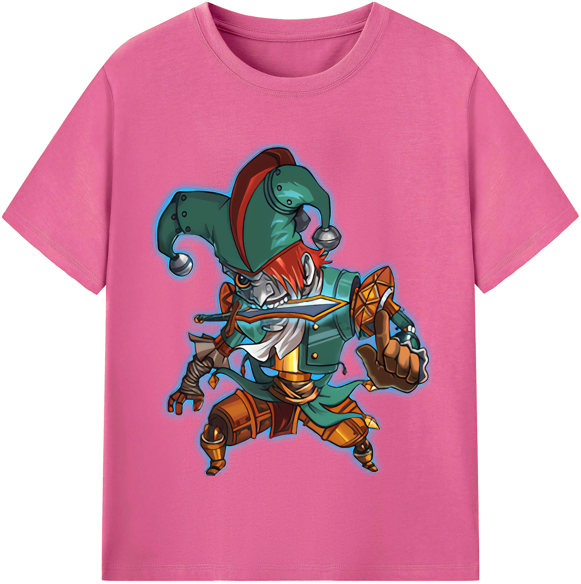 （画像用） リーグ・オブ・レジェンド League of Legends LOL レディースカジュアルプリントTシャツ（綿100％）