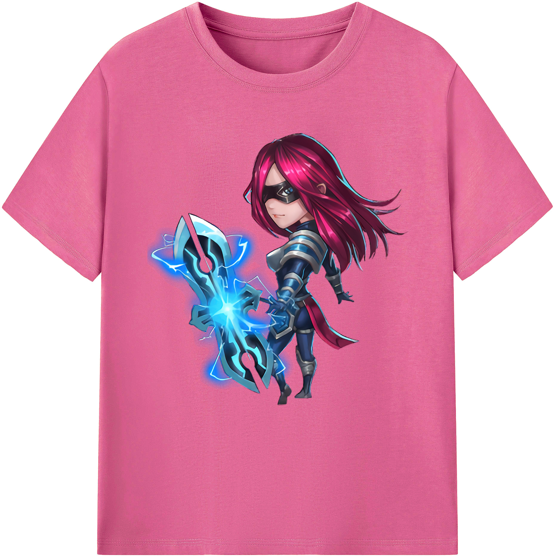 （画像用） リーグ・オブ・レジェンド League of Legends LOL レディースカジュアルプリントTシャツ（綿100％）