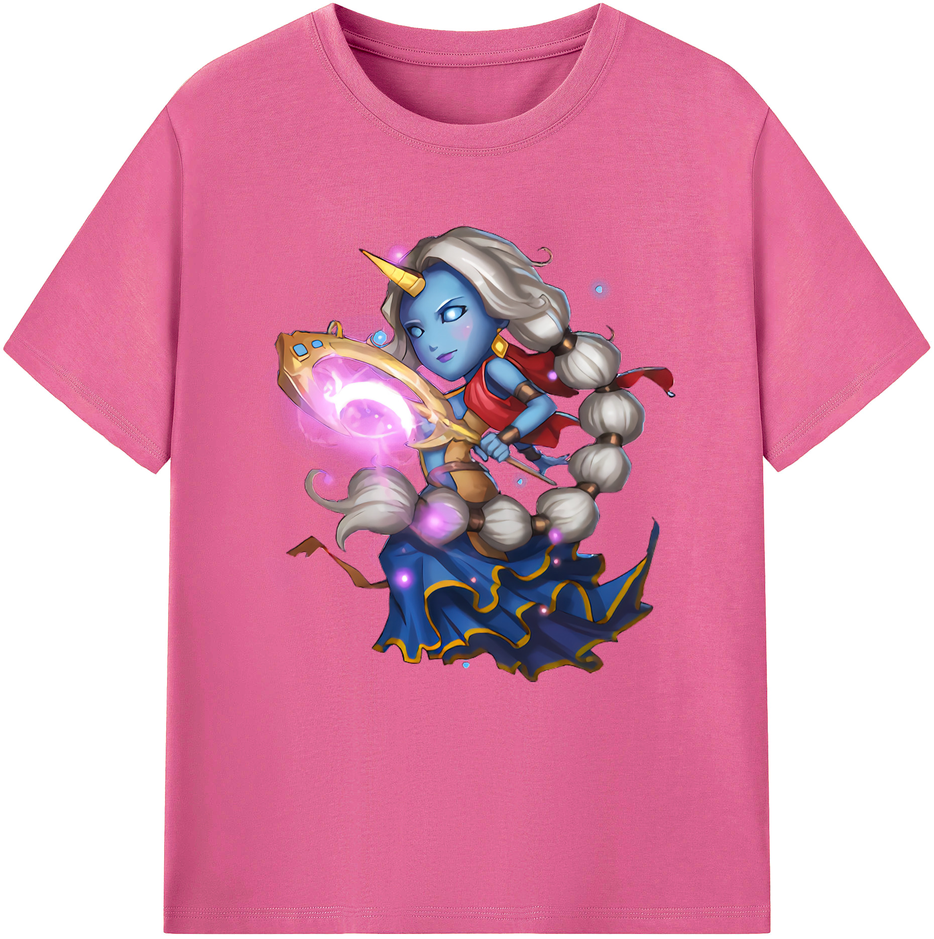 （画像用） リーグ・オブ・レジェンド League of Legends LOL レディースカジュアルプリントTシャツ（綿100％）