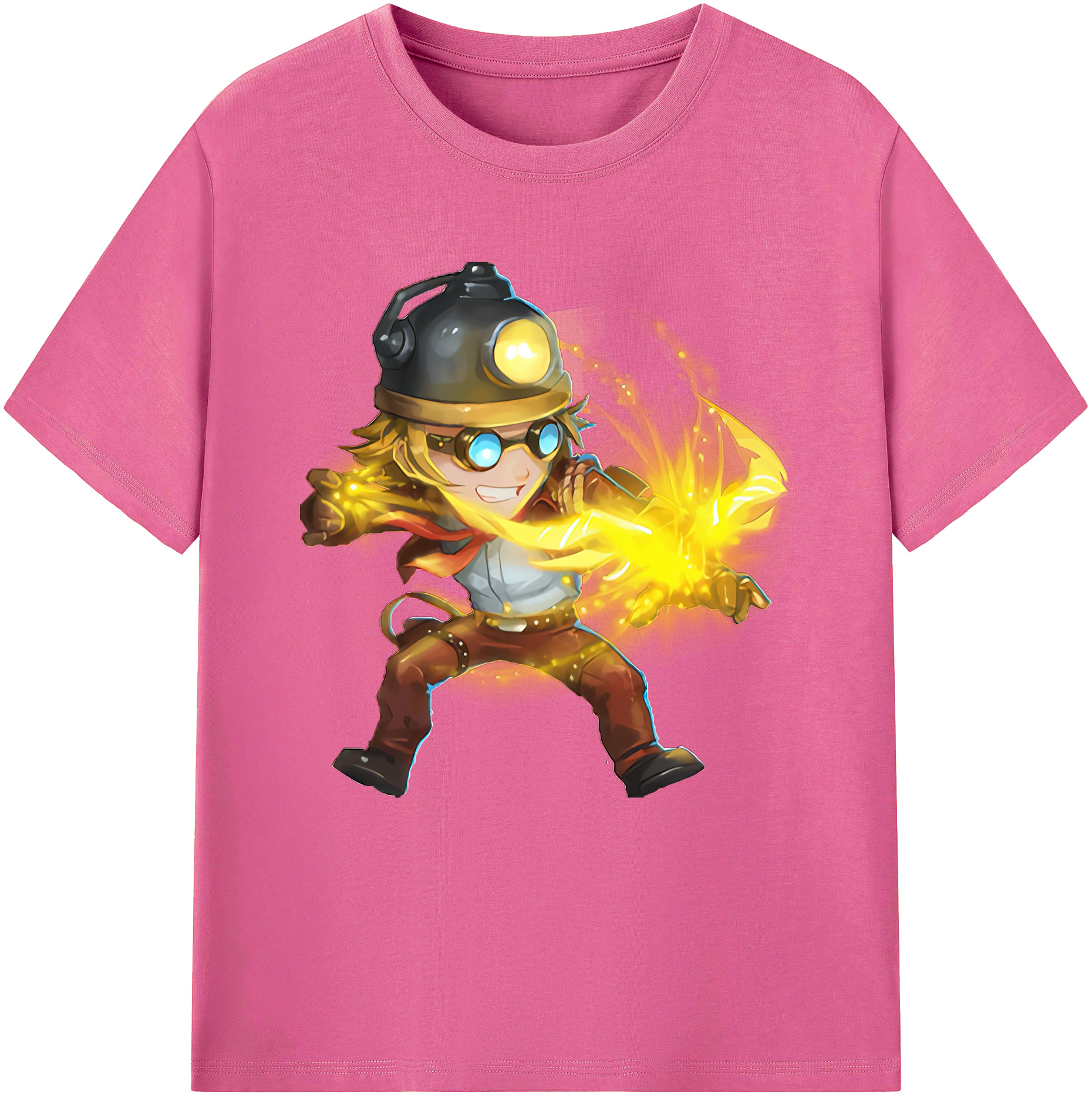 （画像用） リーグ・オブ・レジェンド League of Legends LOL レディースカジュアルプリントTシャツ（綿100％）