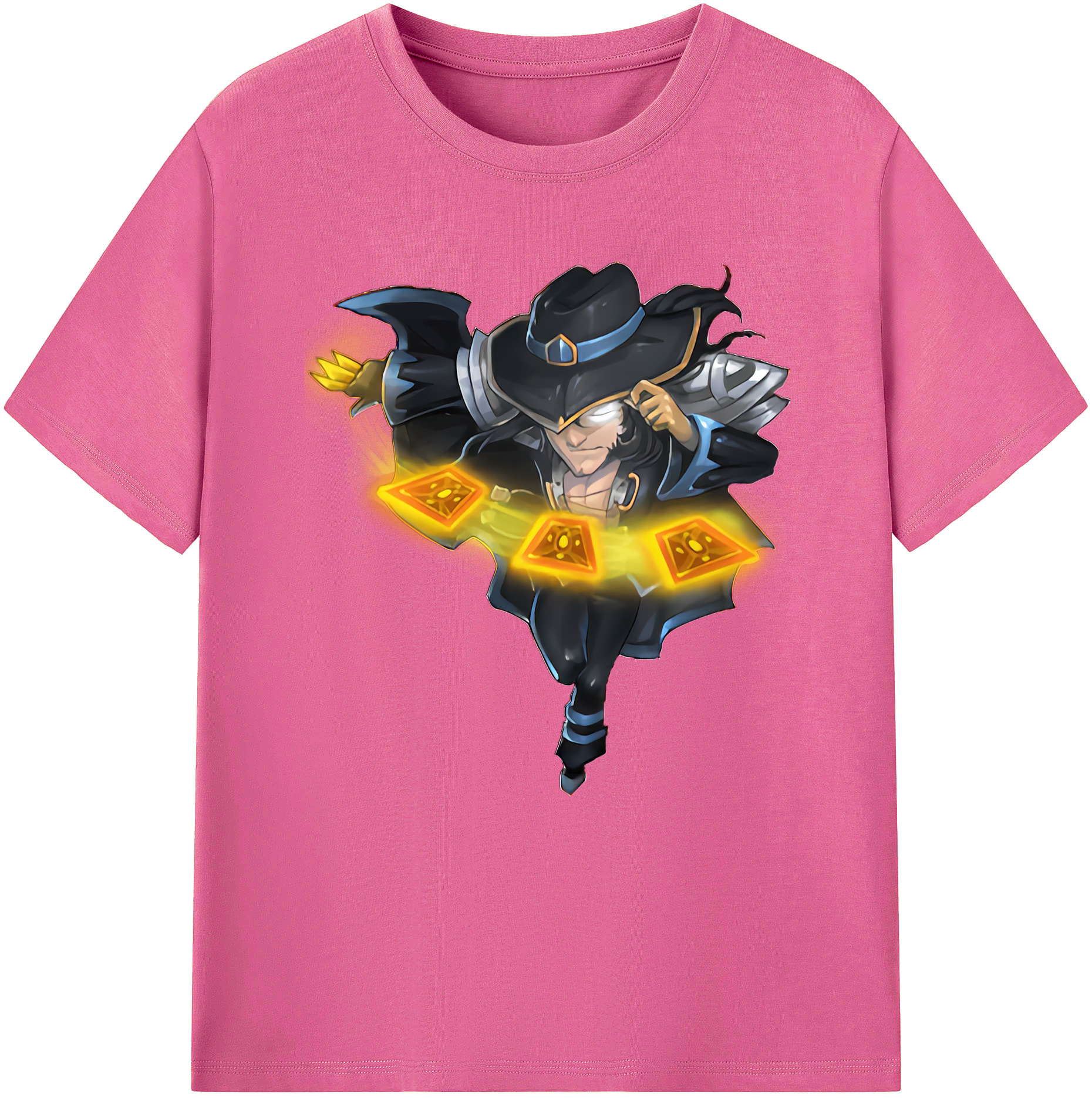 （画像用） リーグ・オブ・レジェンド League of Legends LOL レディースカジュアルプリントTシャツ（綿100％）